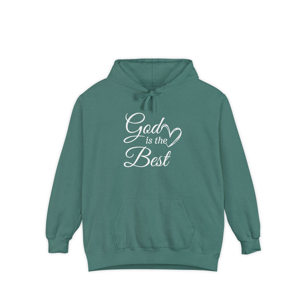 Faith Based Women's Hoodie - God Is The Best | Hoodie by atgodanddesigns