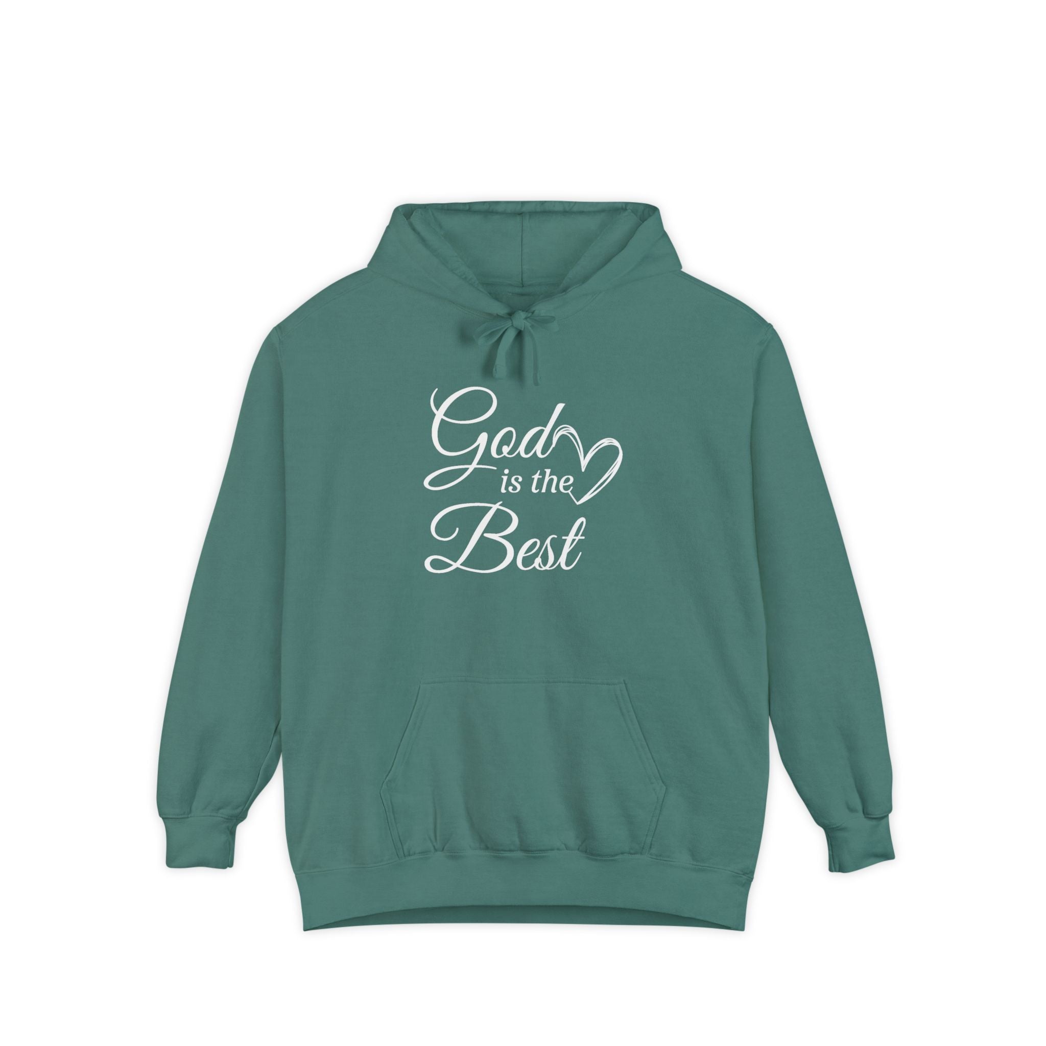 Faith Based Women's Hoodie - God Is The Best | Hoodie by atgodanddesigns