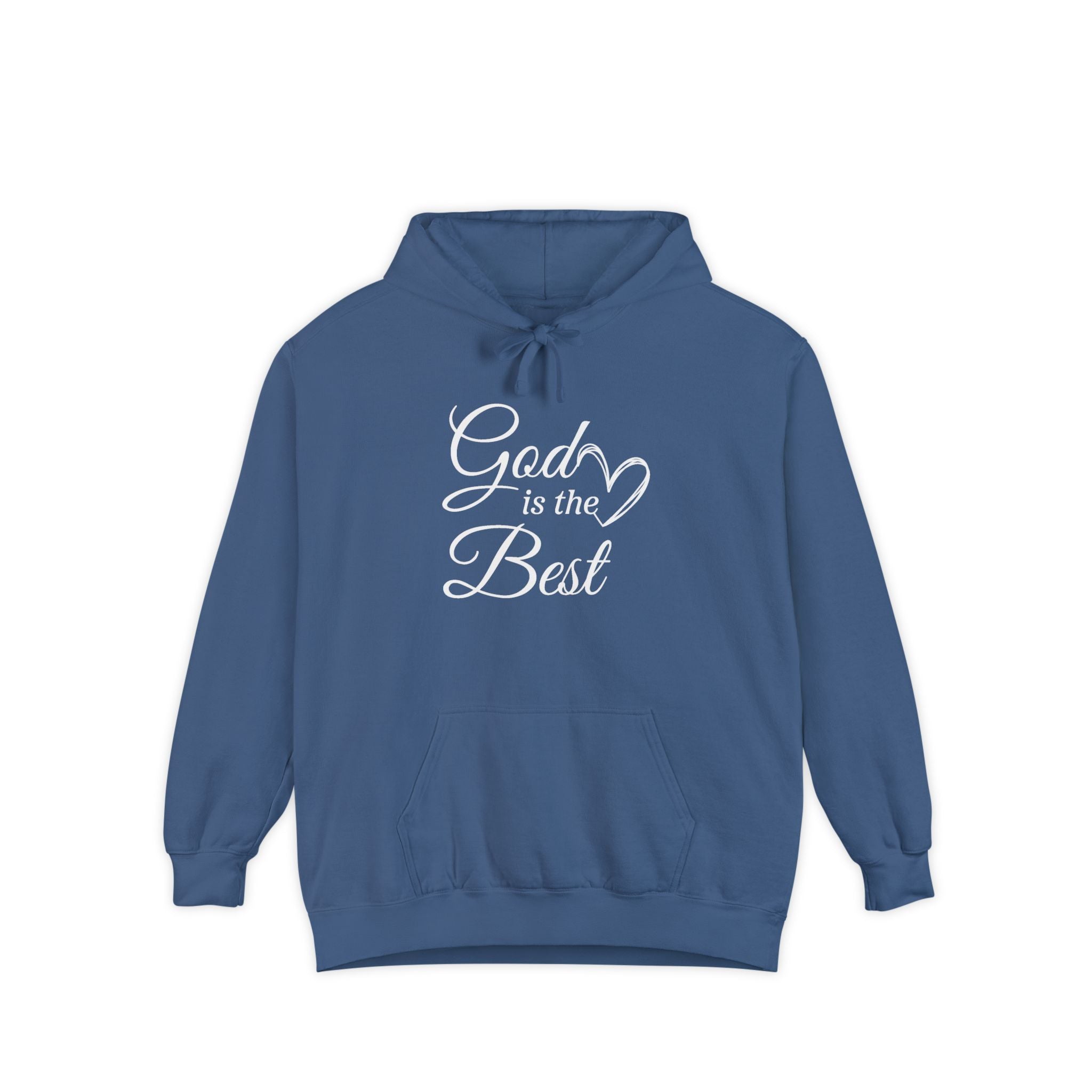 Faith Based Women's Hoodie - God Is The Best | Hoodie by atgodanddesigns