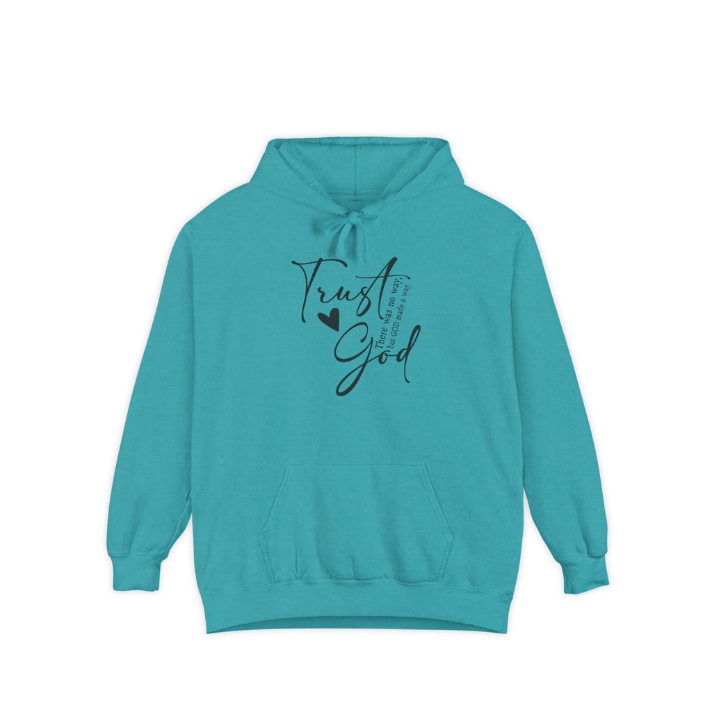 Faith Based Women's Hoodie - Trust God | Hoodie by atgodanddesigns