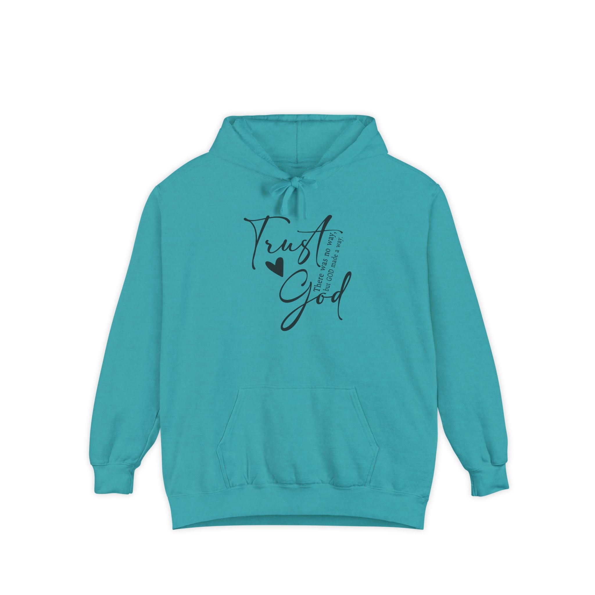 Faith Based Women's Hoodie - Trust God | Hoodie by atgodanddesigns