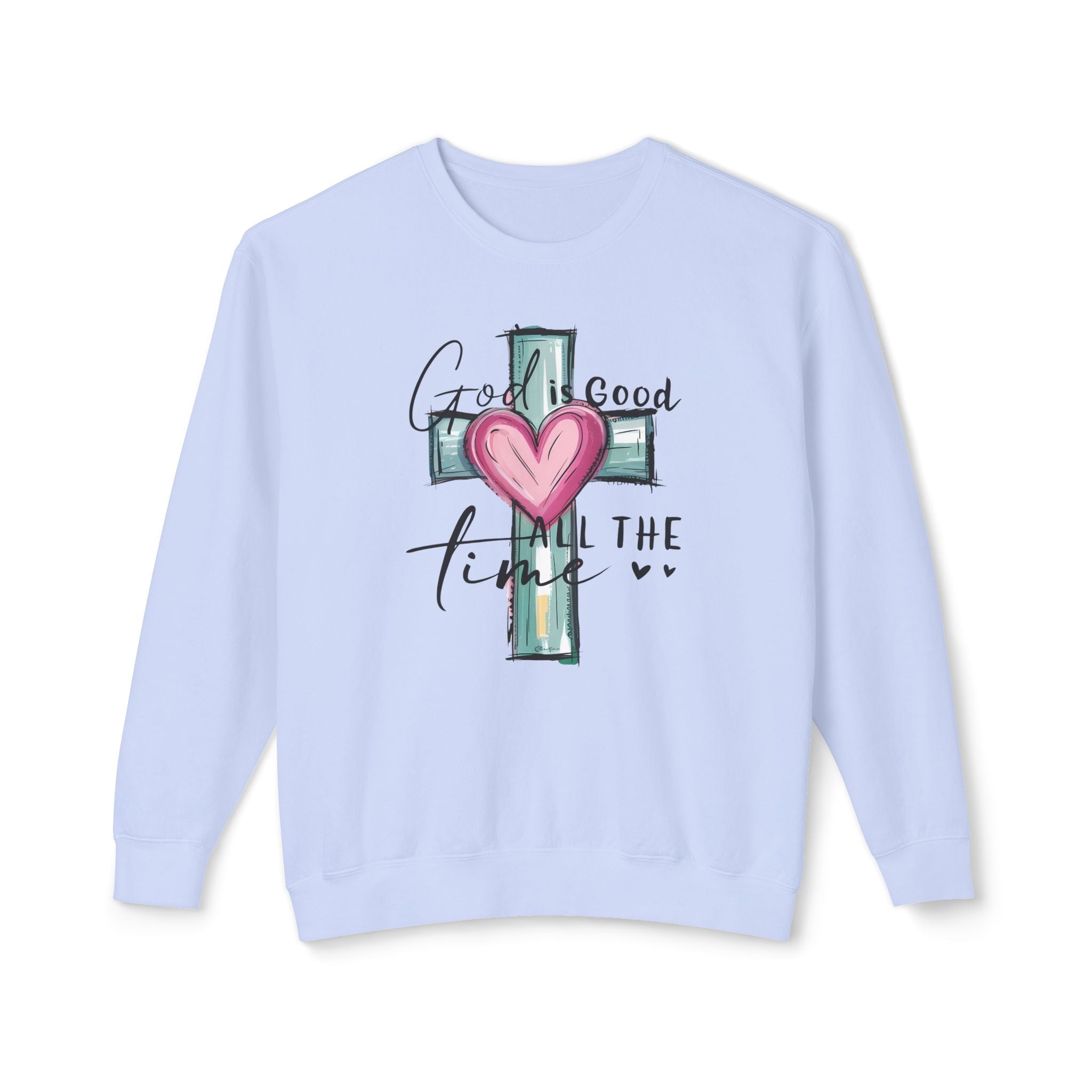 Faith Based Women's Long Sleeve - God Is Good All The Tme | Sweatshirt by atgodanddesigns