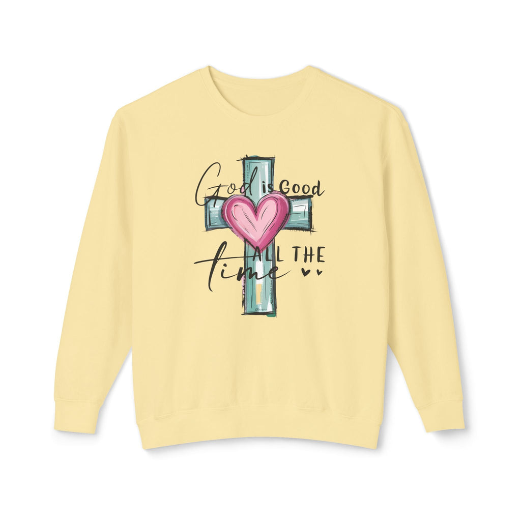 Faith Based Women's Long Sleeve - God Is Good All The Tme | Sweatshirt by atgodanddesigns
