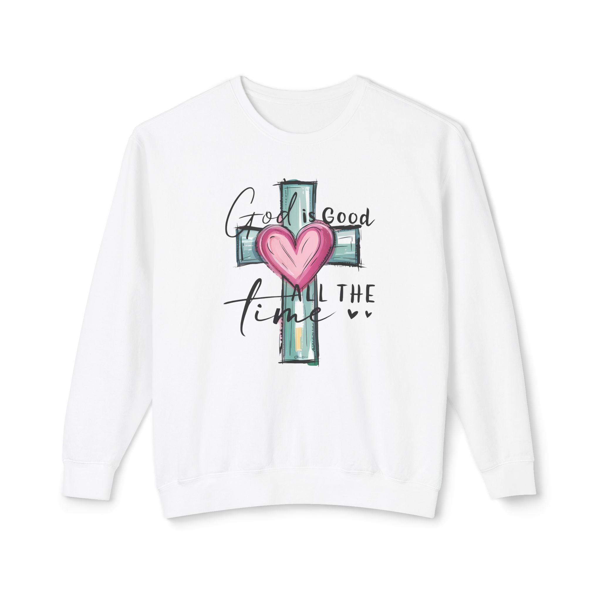 Faith Based Women's Long Sleeve - God Is Good All The Tme | Sweatshirt by atgodanddesigns