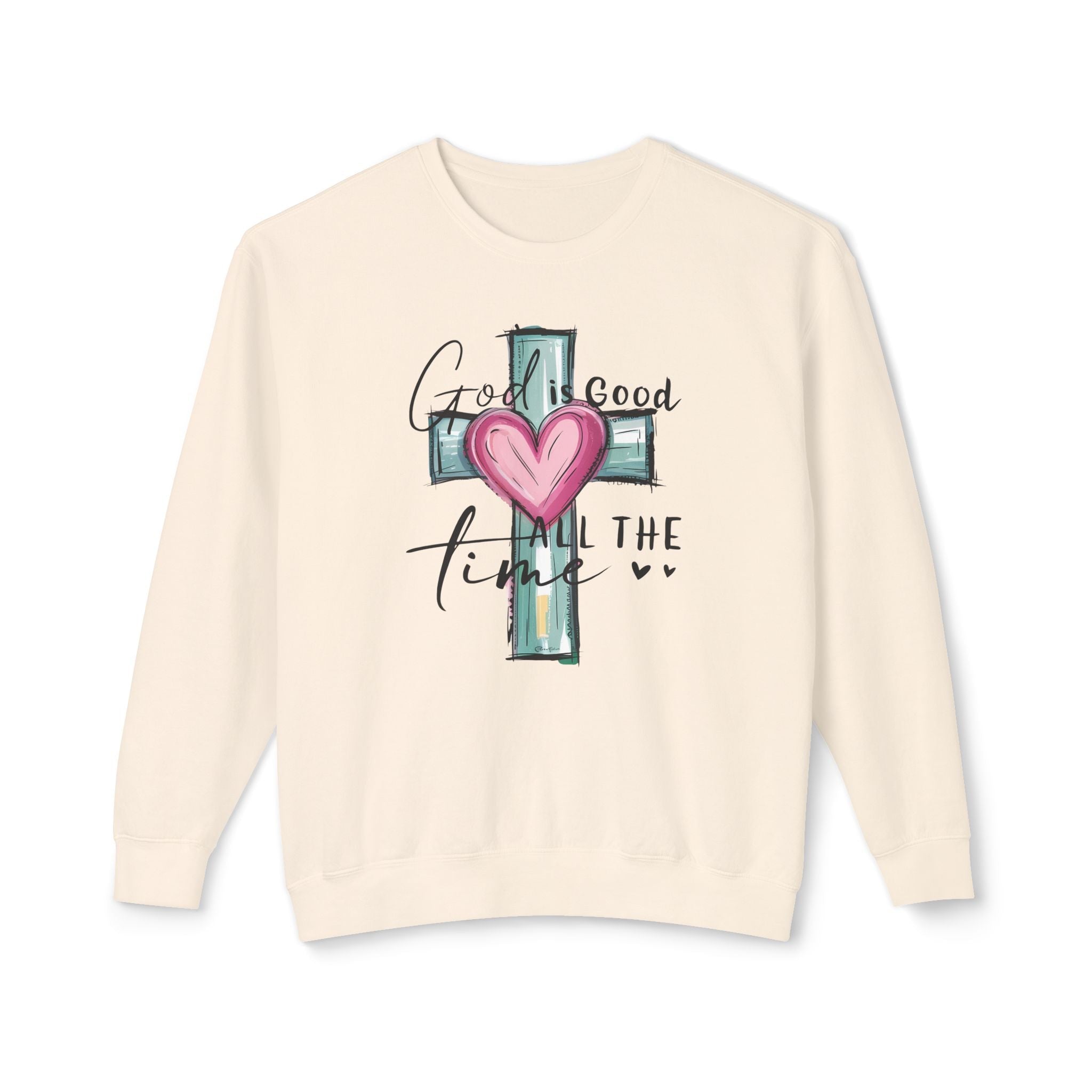 Faith Based Women's Long Sleeve - God Is Good All The Tme | Sweatshirt by atgodanddesigns