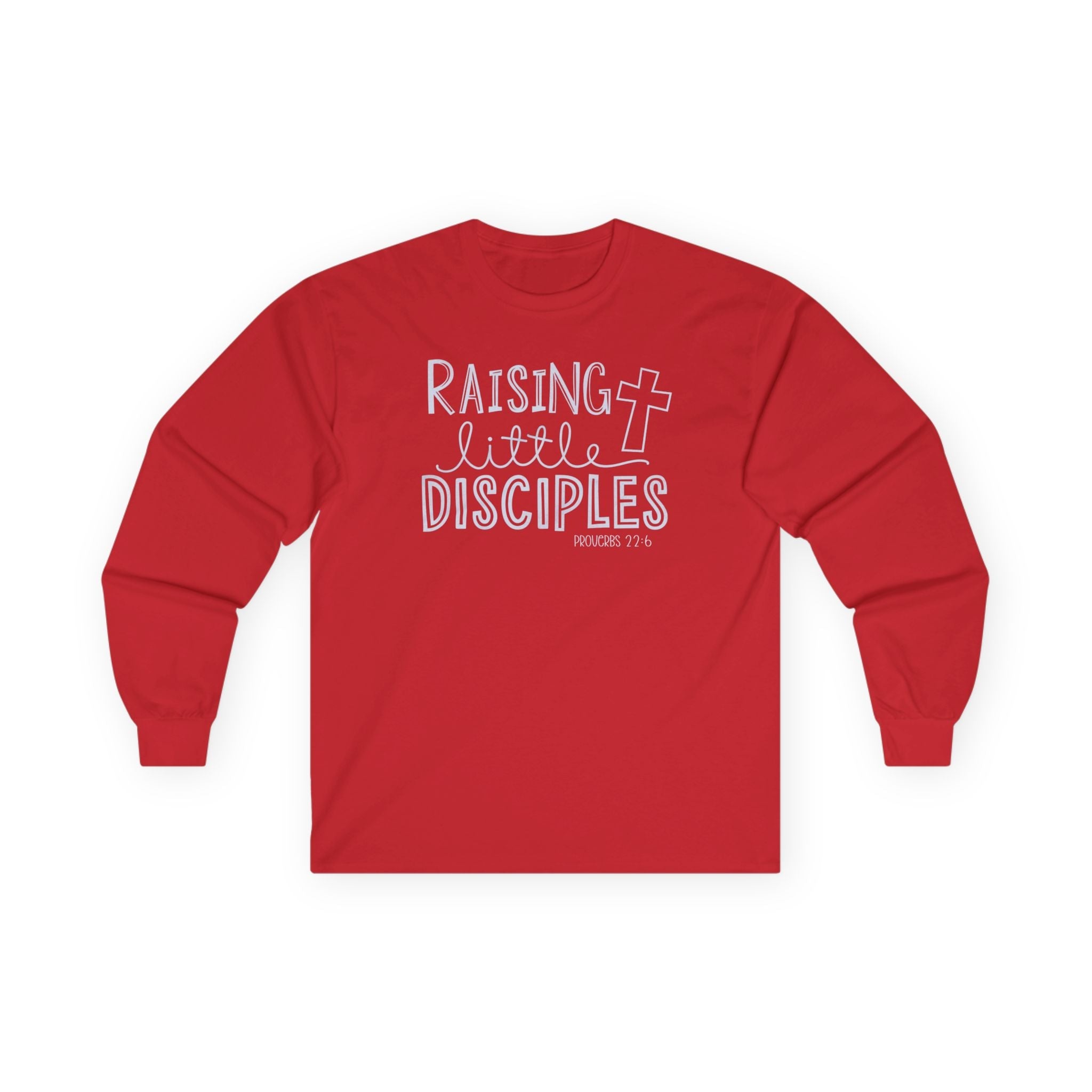 Faith Based Women's Long Sleeve - Raising Little Disciples | Long - sleeve by atgodanddesigns