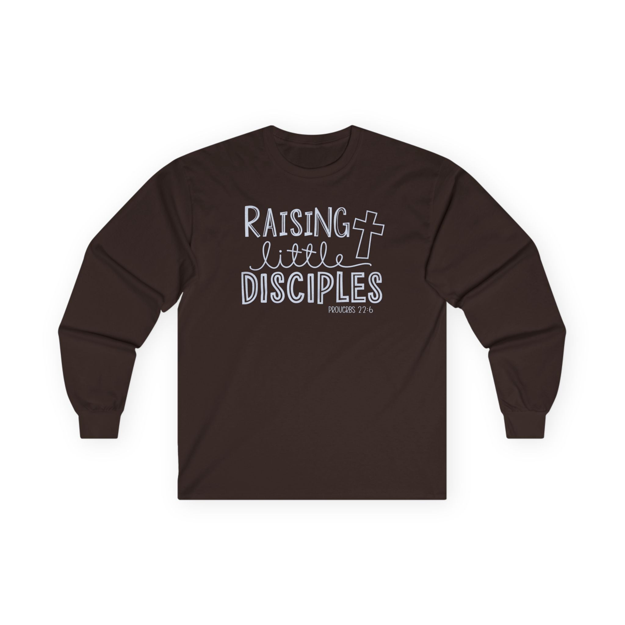Faith Based Women's Long Sleeve - Raising Little Disciples | Long - sleeve by atgodanddesigns