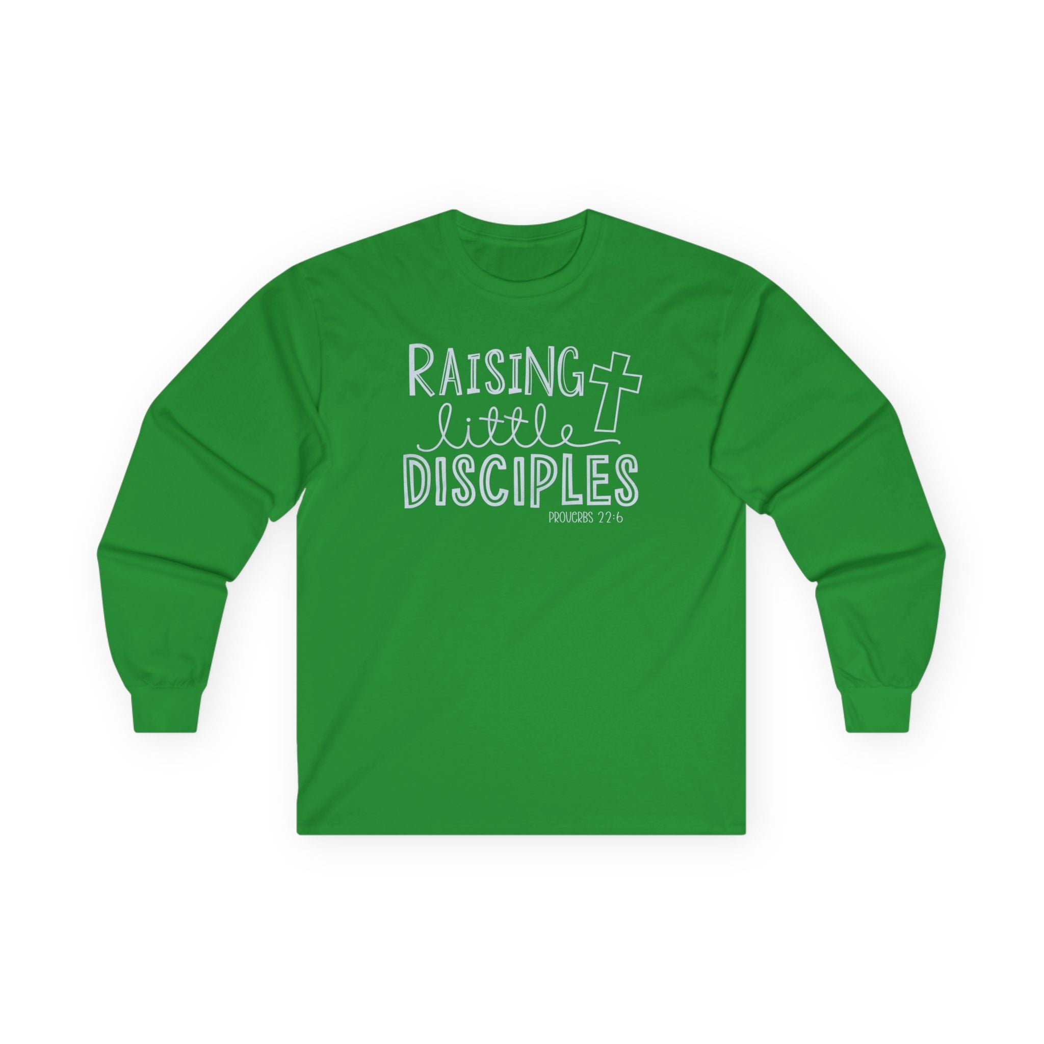 Faith Based Women's Long Sleeve - Raising Little Disciples | Long - sleeve by atgodanddesigns