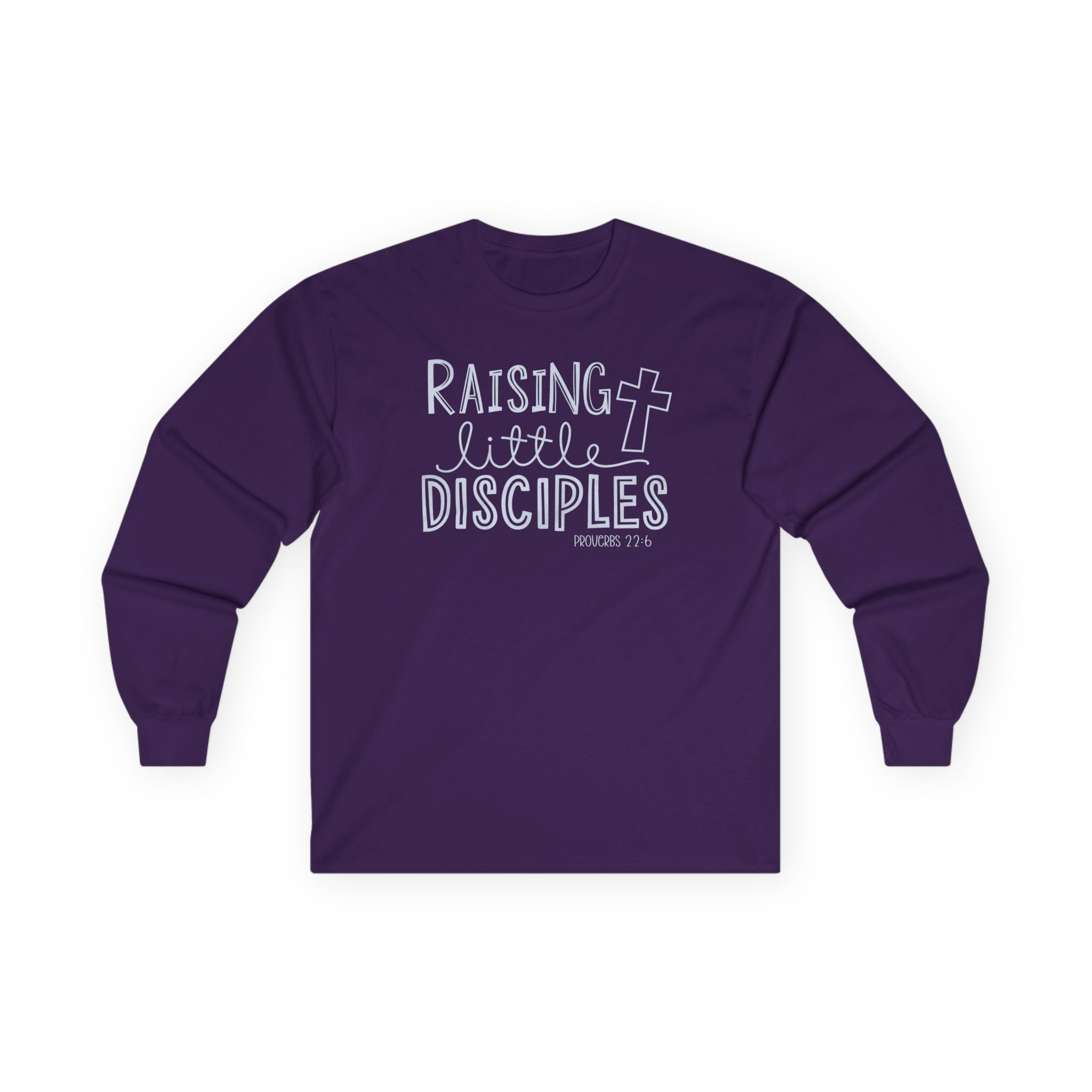 Faith Based Women's Long Sleeve - Raising Little Disciples | Long - sleeve by atgodanddesigns