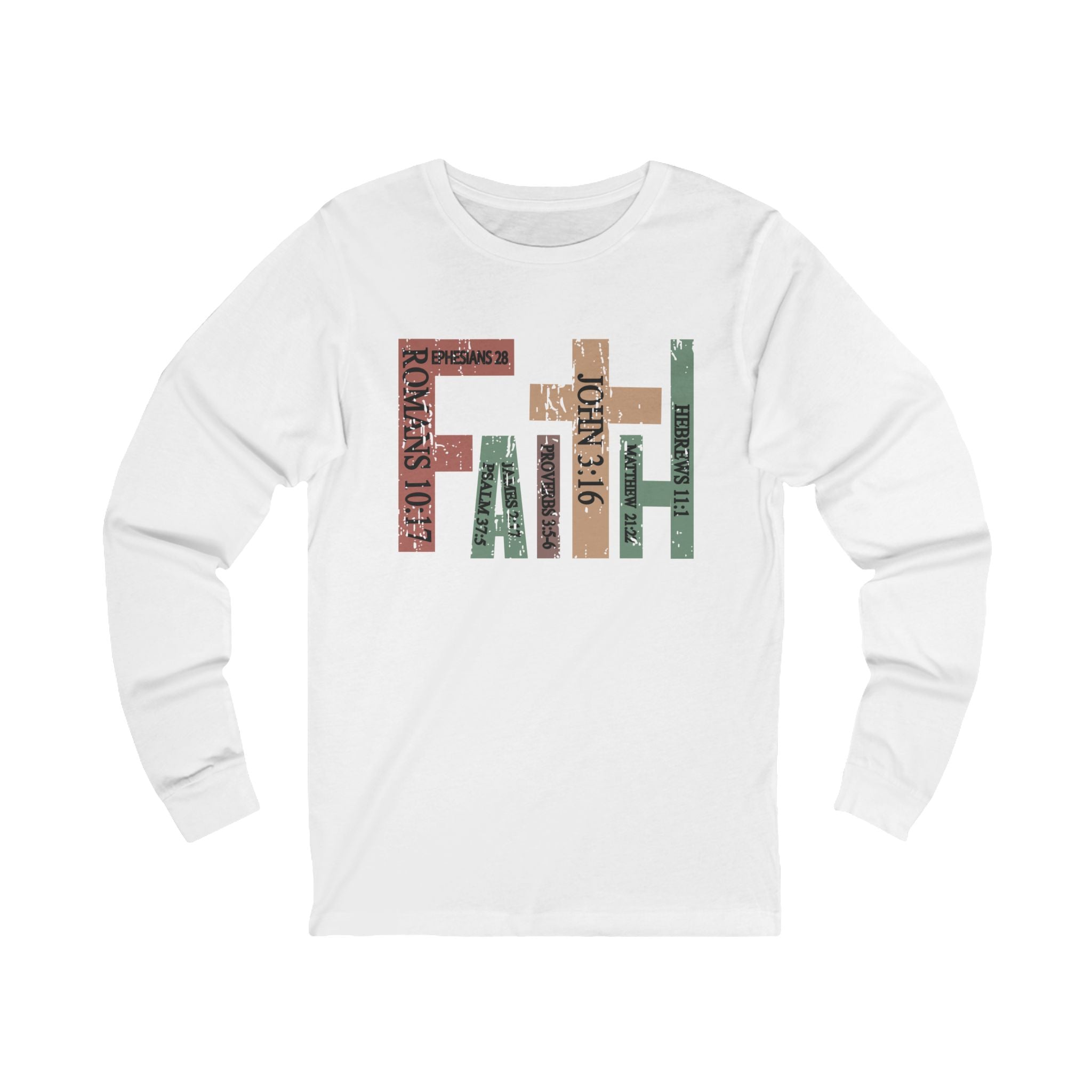 Faith Based Women's Long Sleeves - Faith | Long - sleeve by atgodanddesigns
