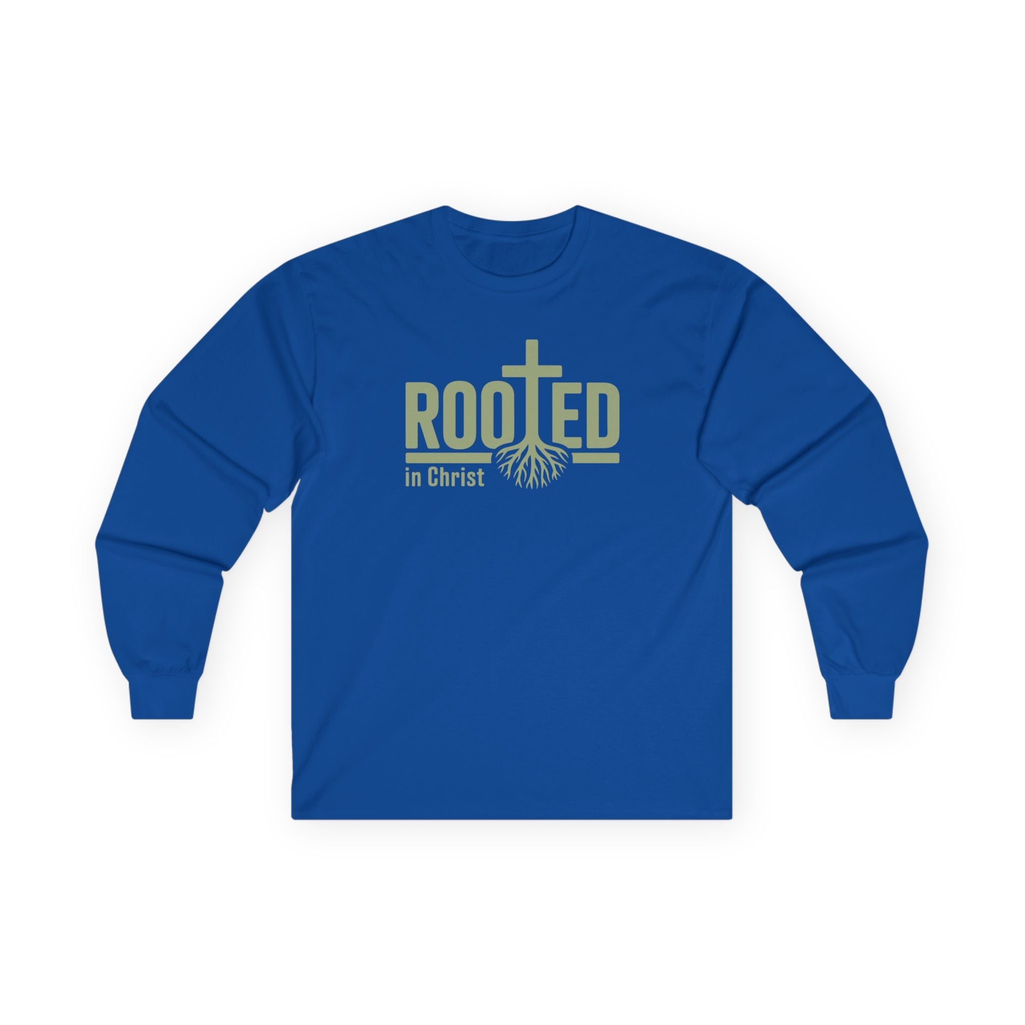 Faith Based Women's Long Sleeves - "Rooted in Christ" | Long - sleeve by atgodanddesigns