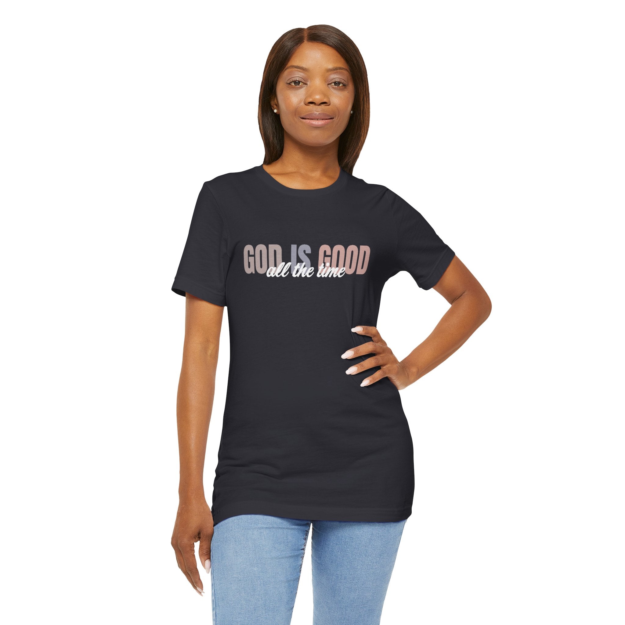 Faith Based Women's Short Sleeve T-Shirt - God Is Good | T-Shirt by atgodanddesigns