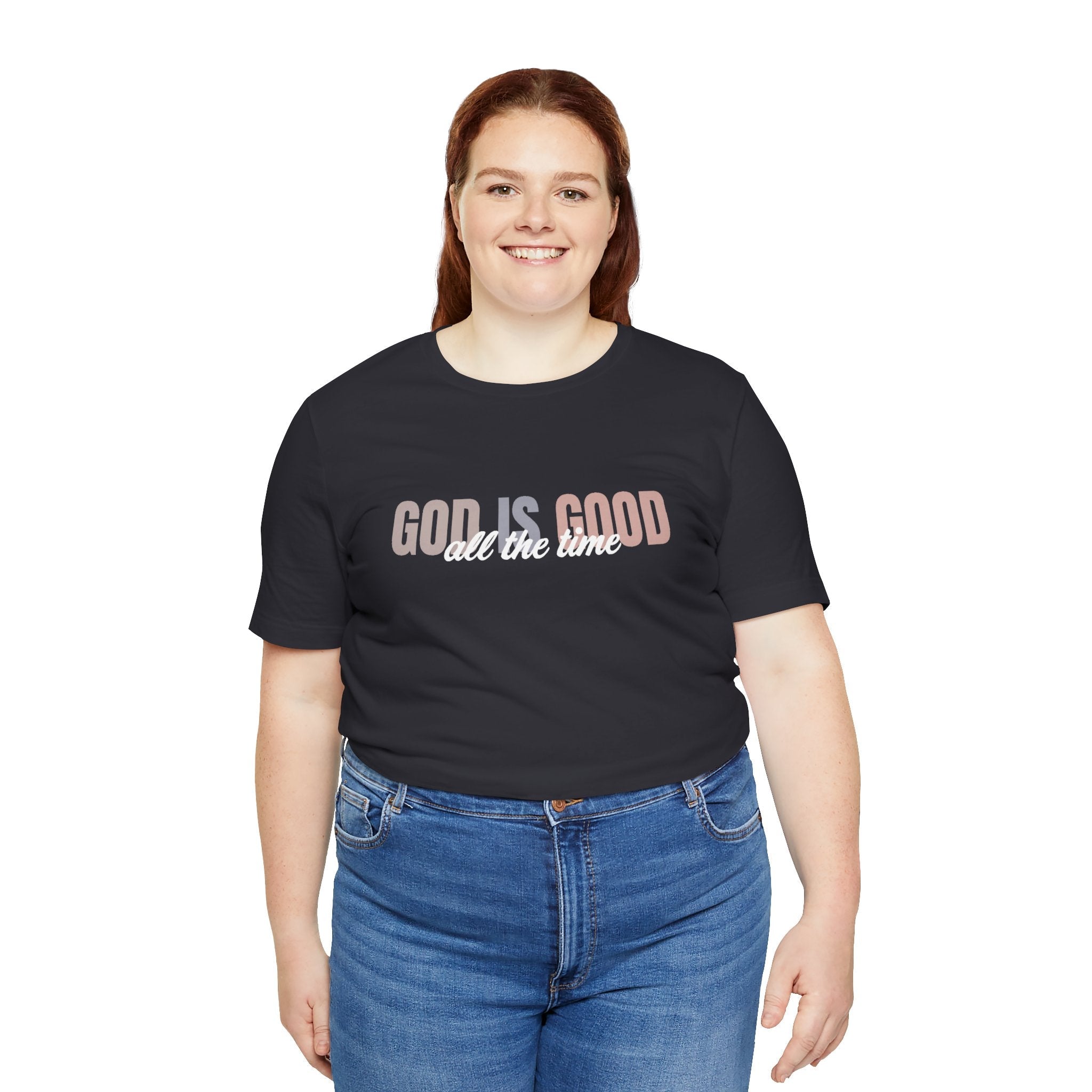 Faith Based Women's Short Sleeve T-Shirt - God Is Good | T-Shirt by atgodanddesigns