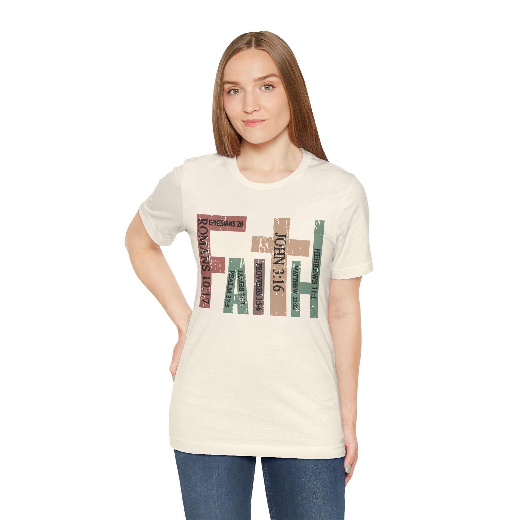 Faith Based Women's T-Shirt - Faith | T-Shirt by atgodanddesigns