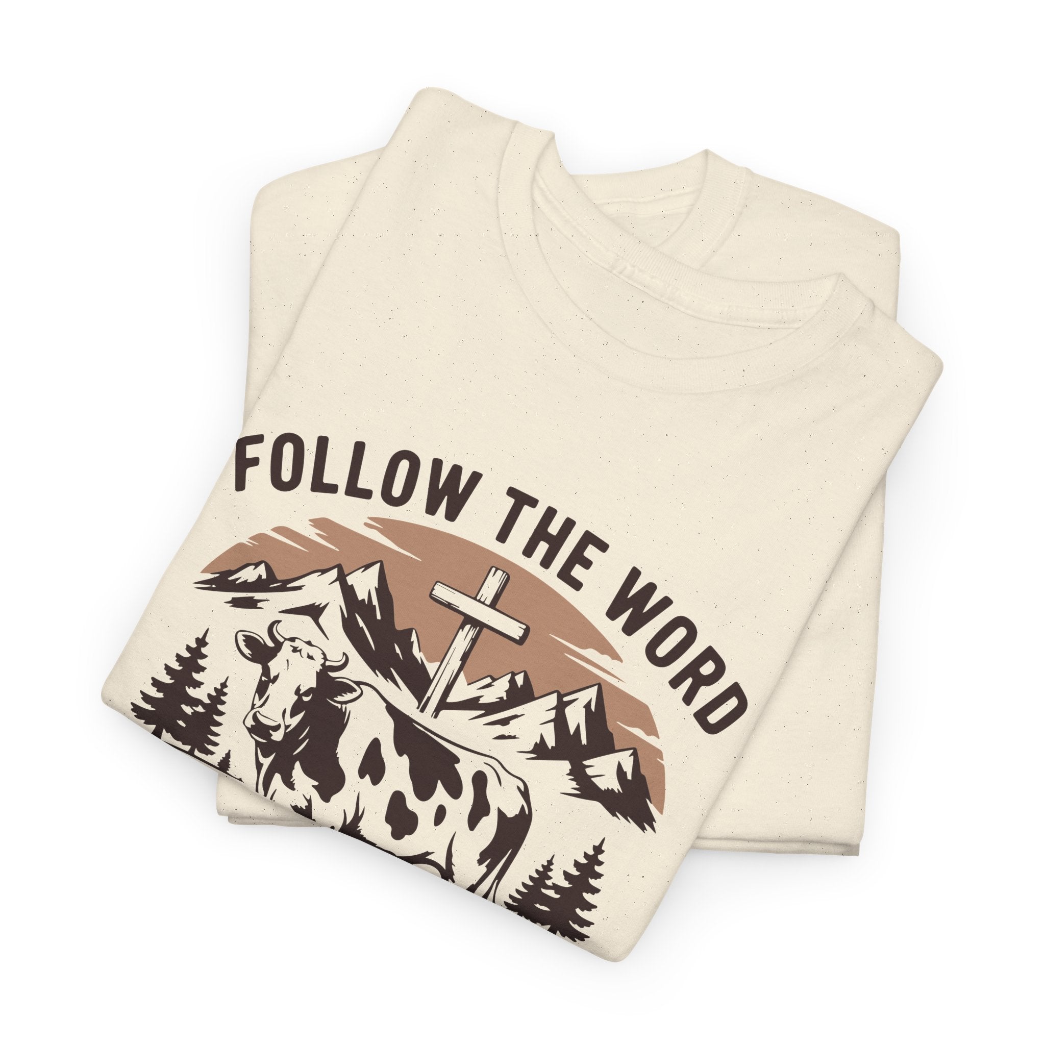 Faith Based Women's T-Shirt - Follow The Word Not The Herd | T-Shirt by atgodanddesigns