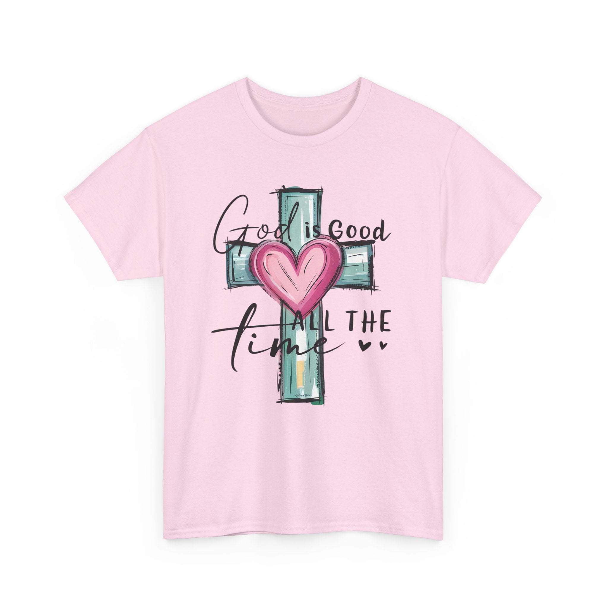 Faith Based Women's T-Shirt - God Is Good All The Time | T-Shirt by atgodanddesigns