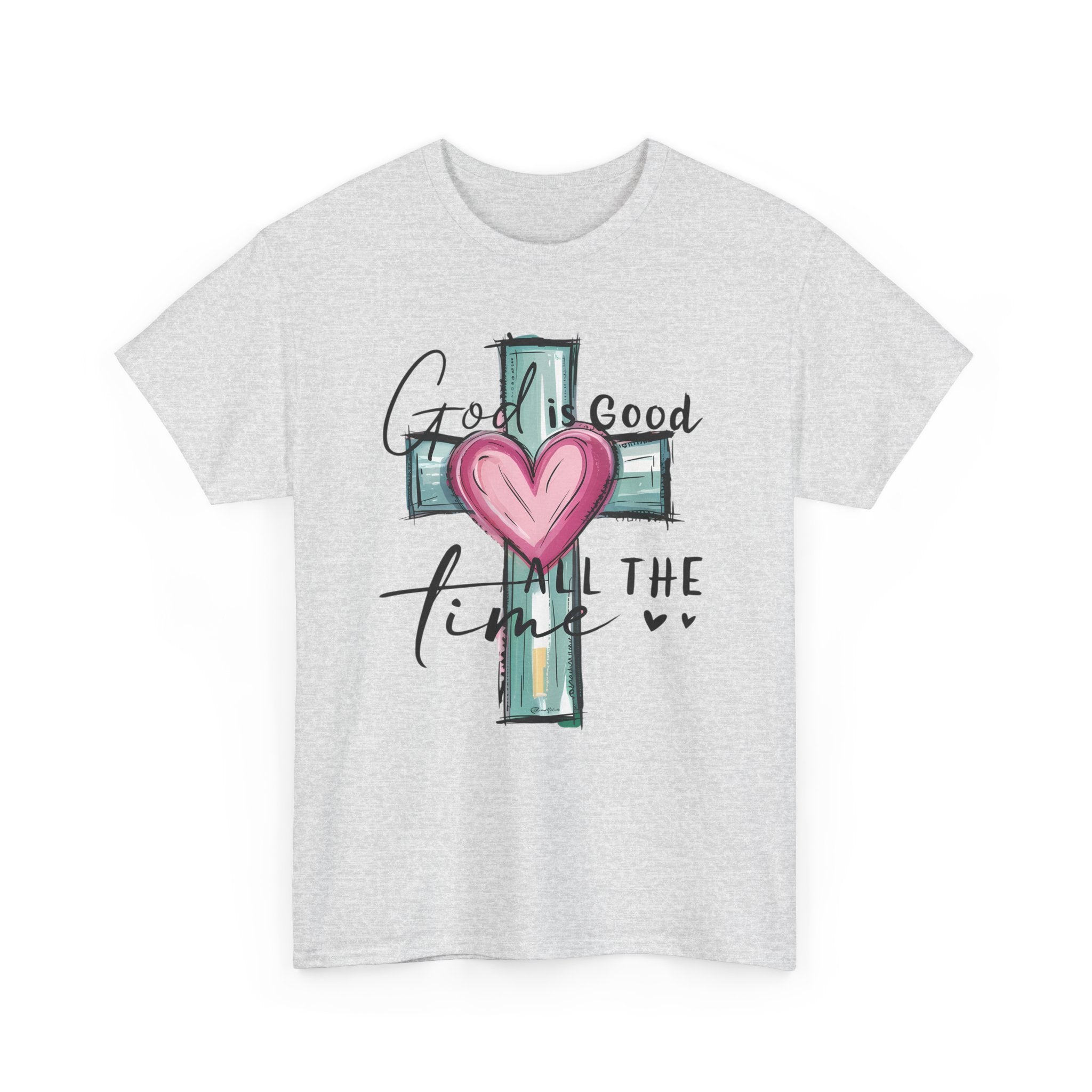 Faith Based Women's T-Shirt - God Is Good All The Time | T-Shirt by atgodanddesigns