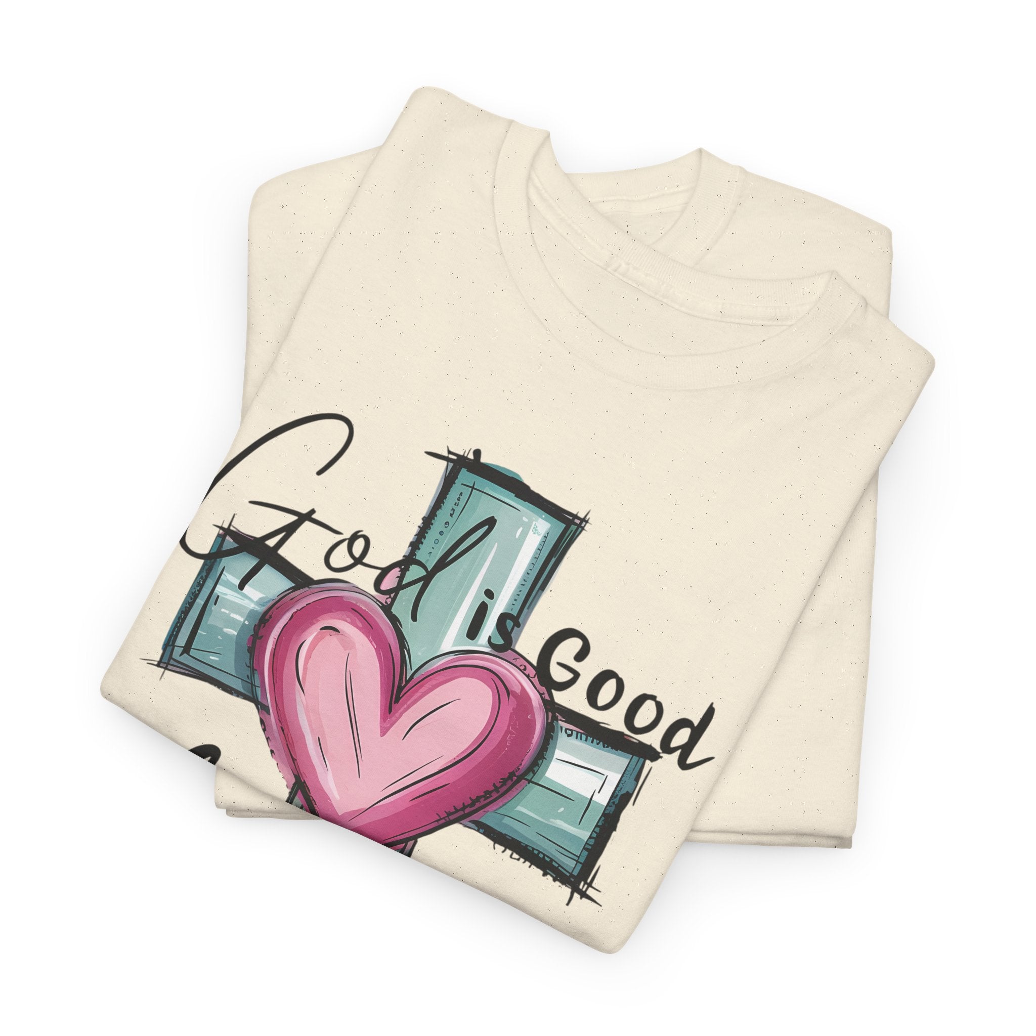 Faith Based Women's T-Shirt - God Is Good All The Time | T-Shirt by atgodanddesigns