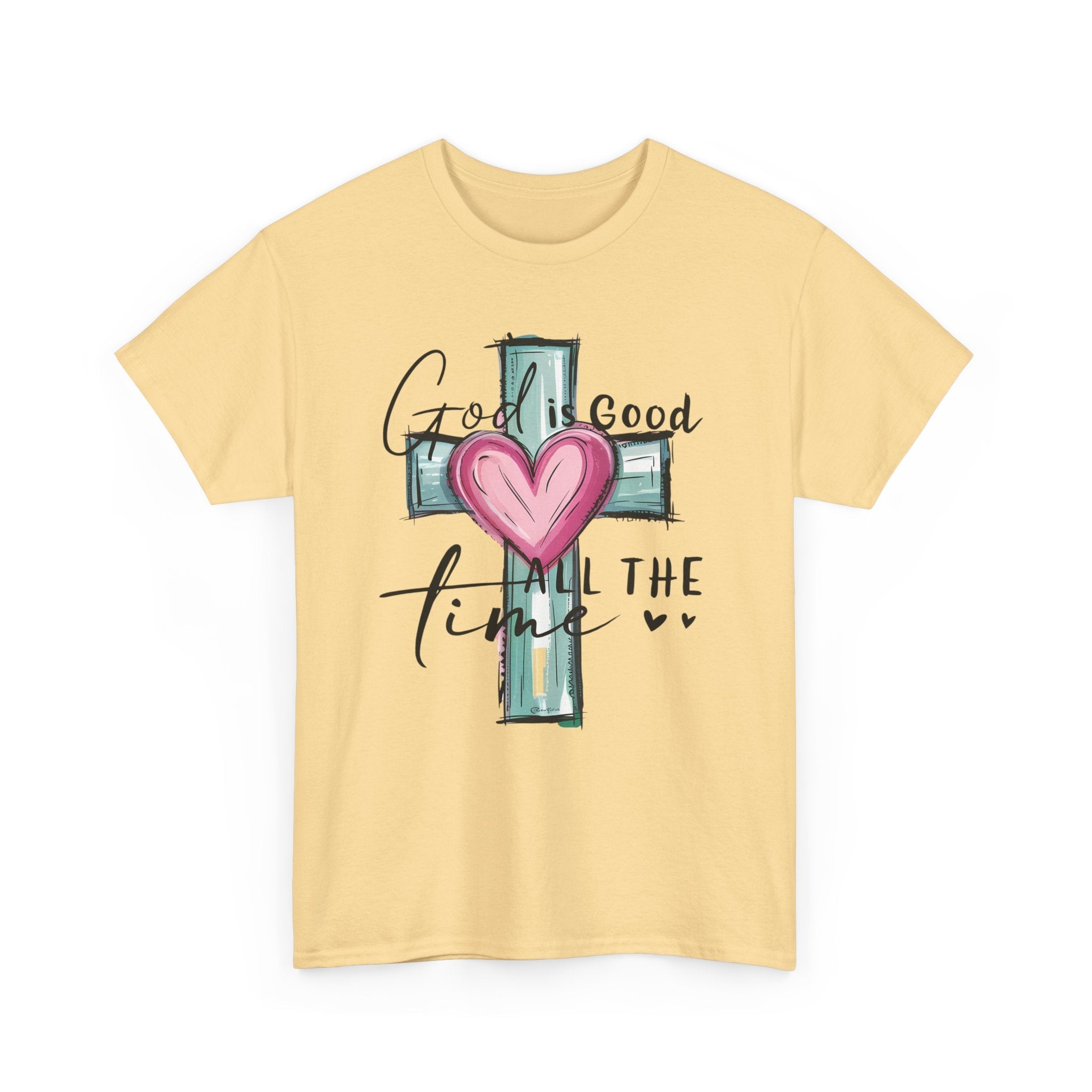 Faith Based Women's T-Shirt - God Is Good All The Time | T-Shirt by atgodanddesigns
