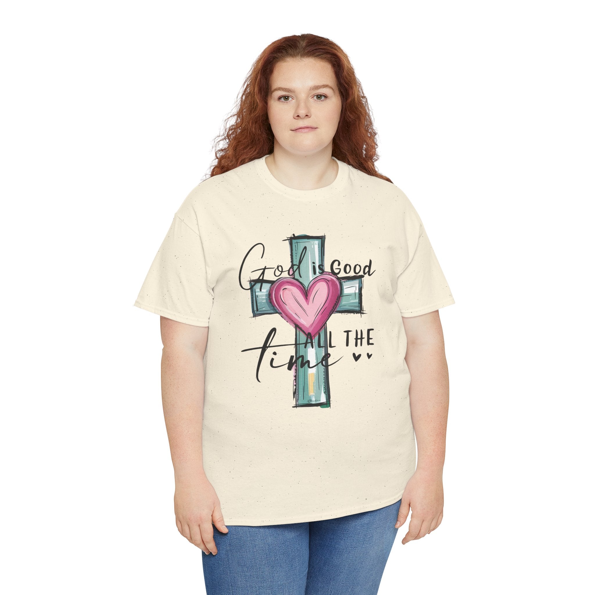 Faith Based Women's T-Shirt - God Is Good All The Time | T-Shirt by atgodanddesigns