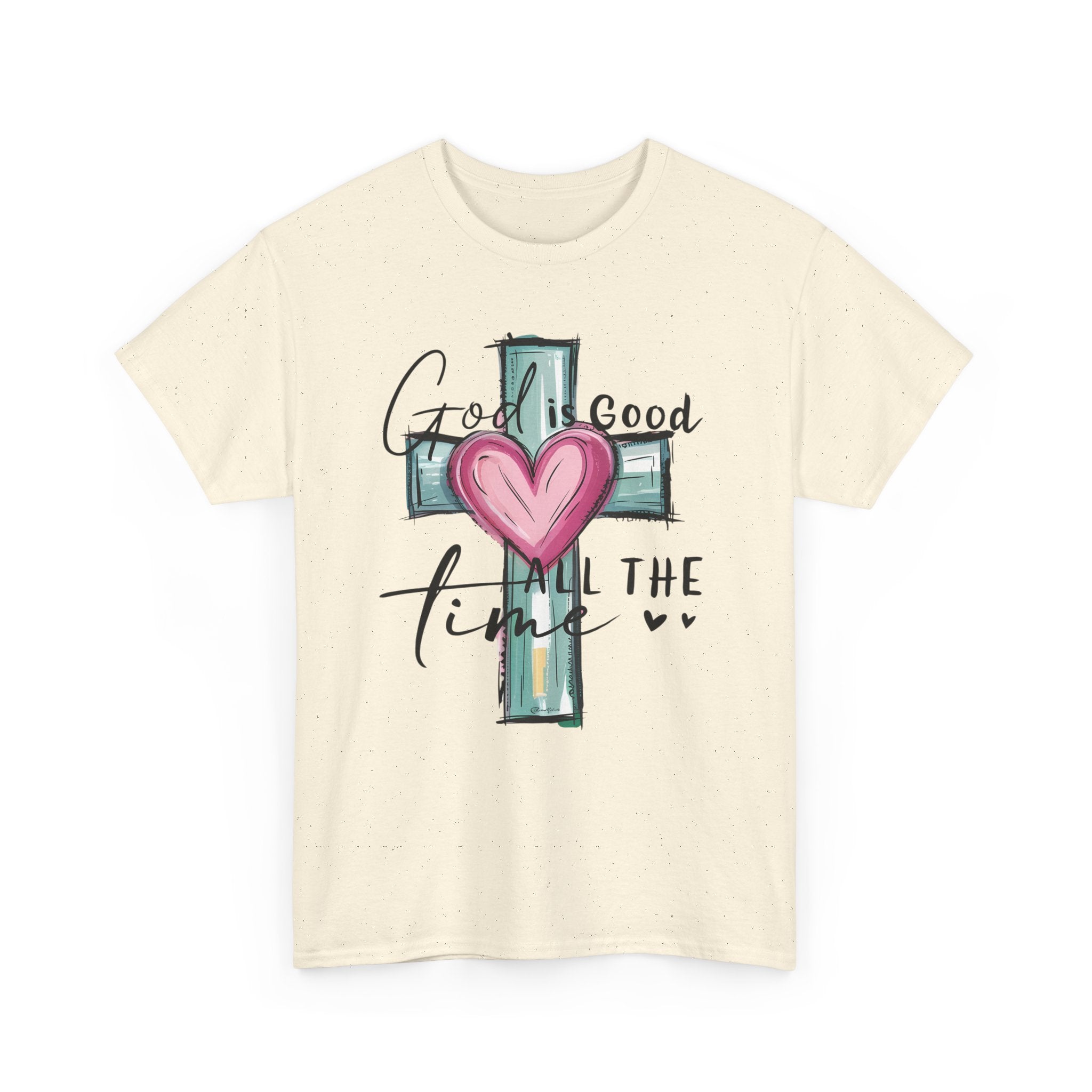 Faith Based Women's T-Shirt - God Is Good All The Time | T-Shirt by atgodanddesigns