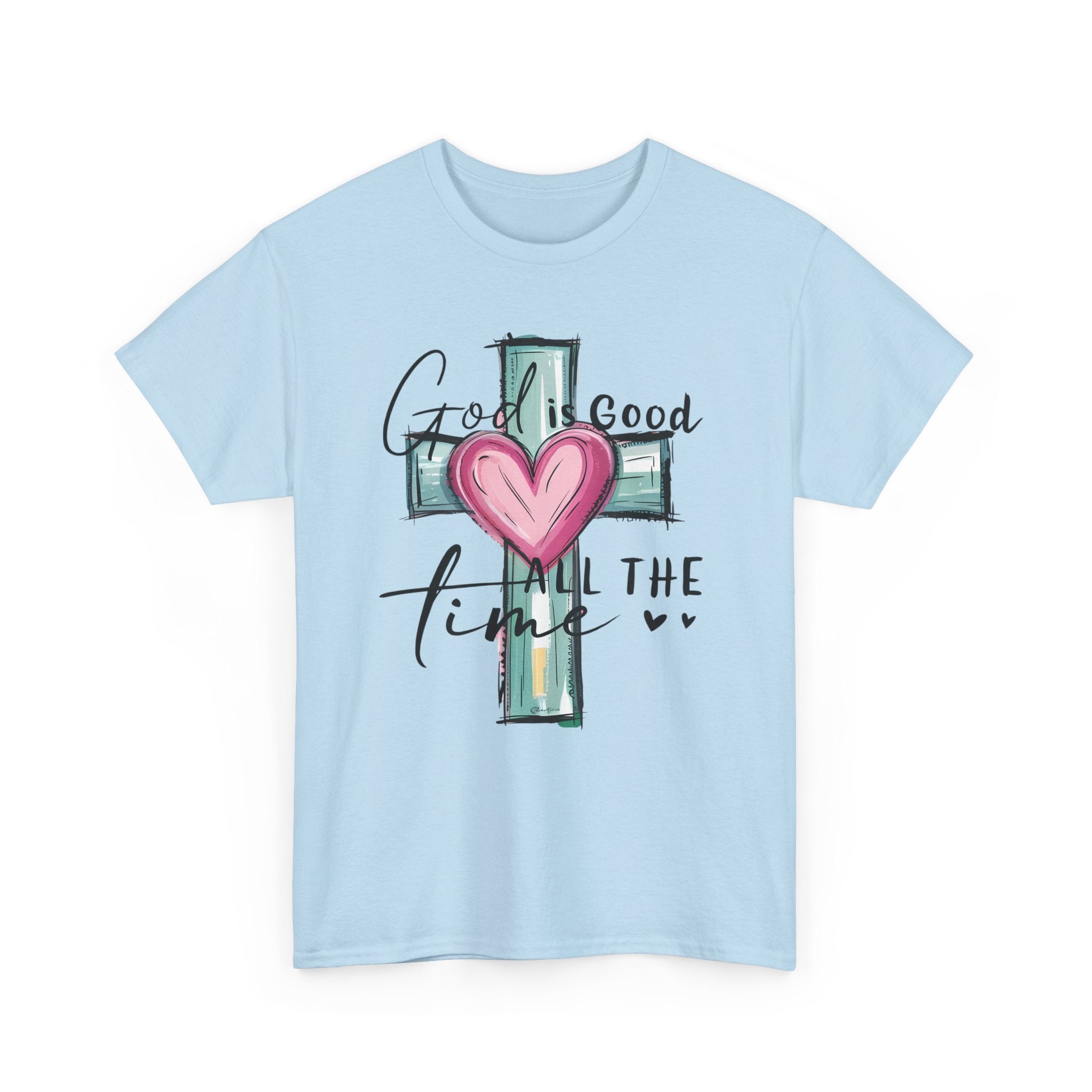 Faith Based Women's T-Shirt - God Is Good All The Time | T-Shirt by atgodanddesigns