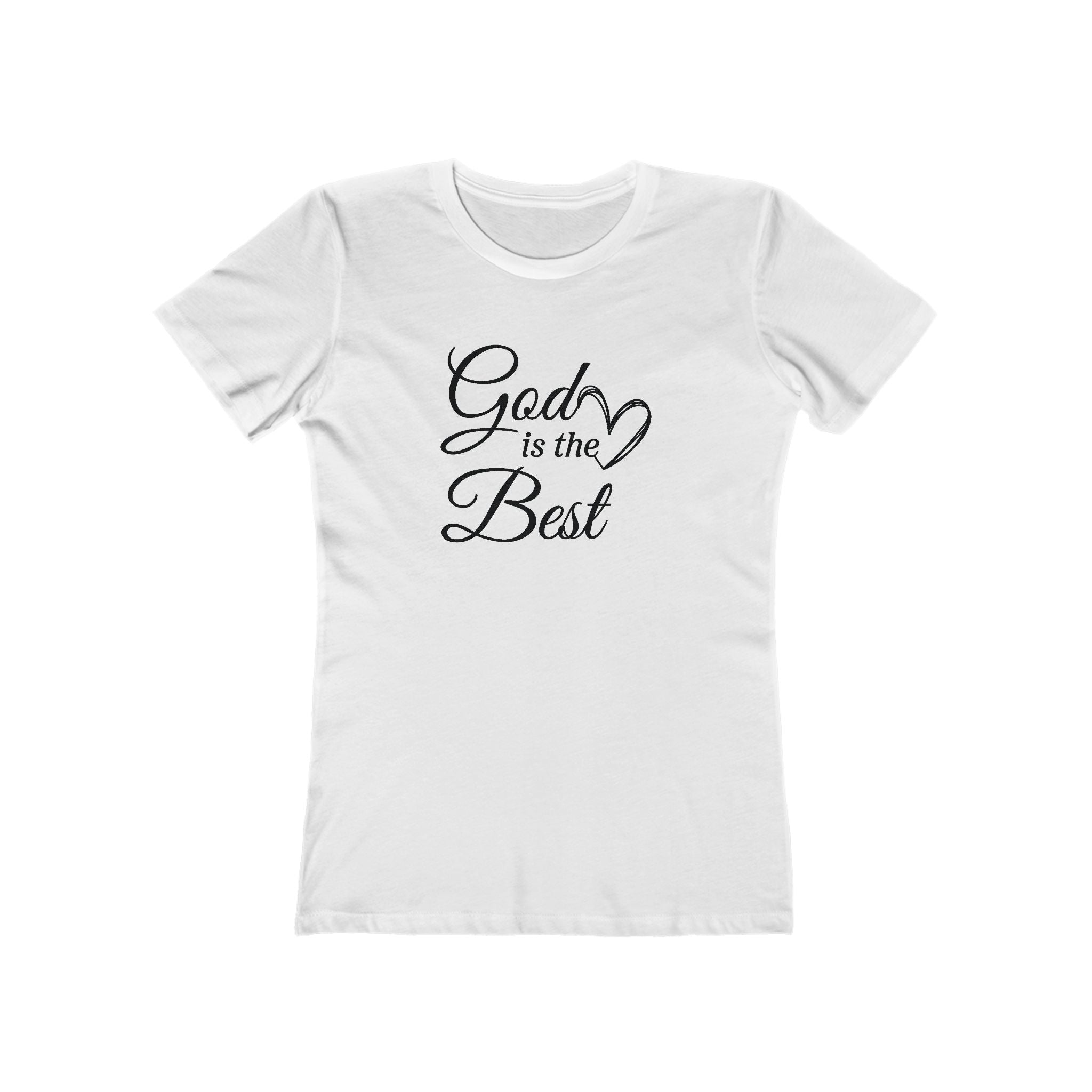 Faith Based Women's T-Shirt - God is the Best | T-Shirt by atgodanddesigns