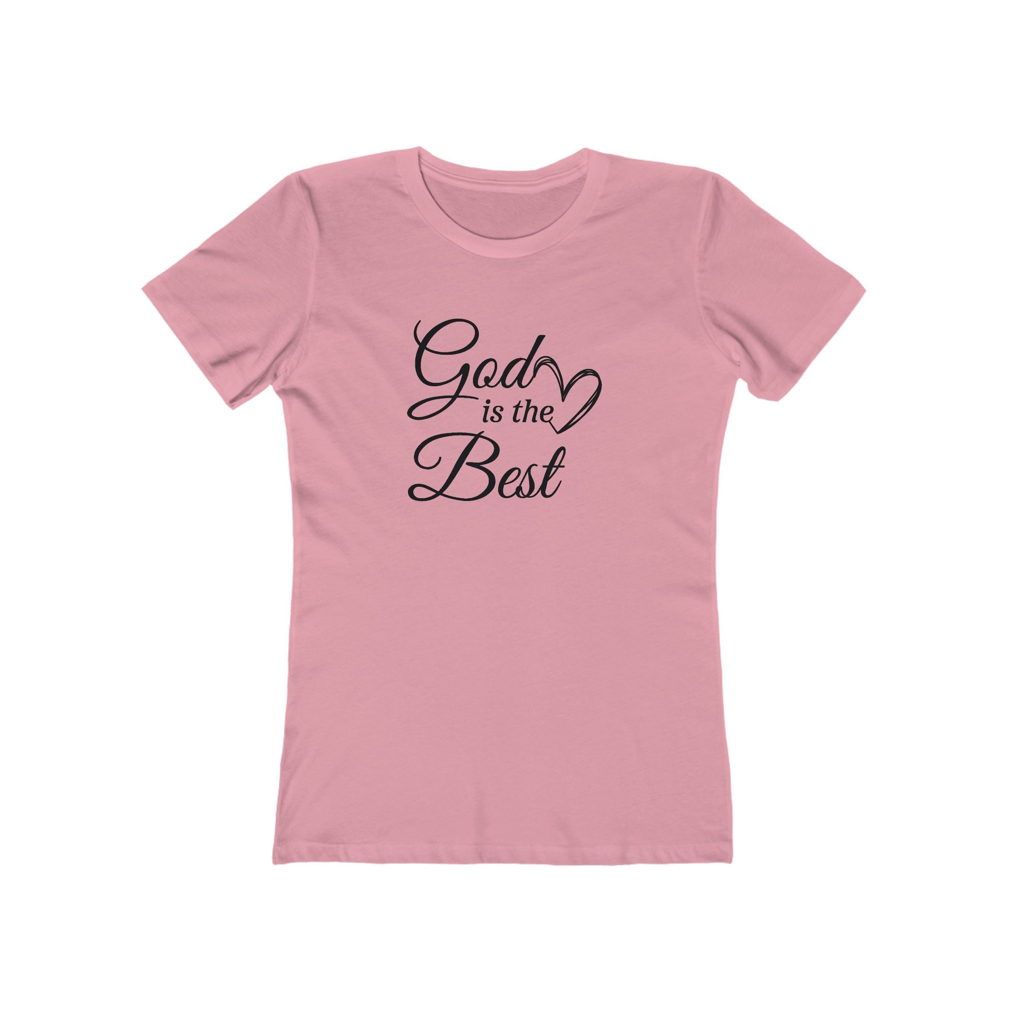 Faith Based Women's T-Shirt - God is the Best | T-Shirt by atgodanddesigns