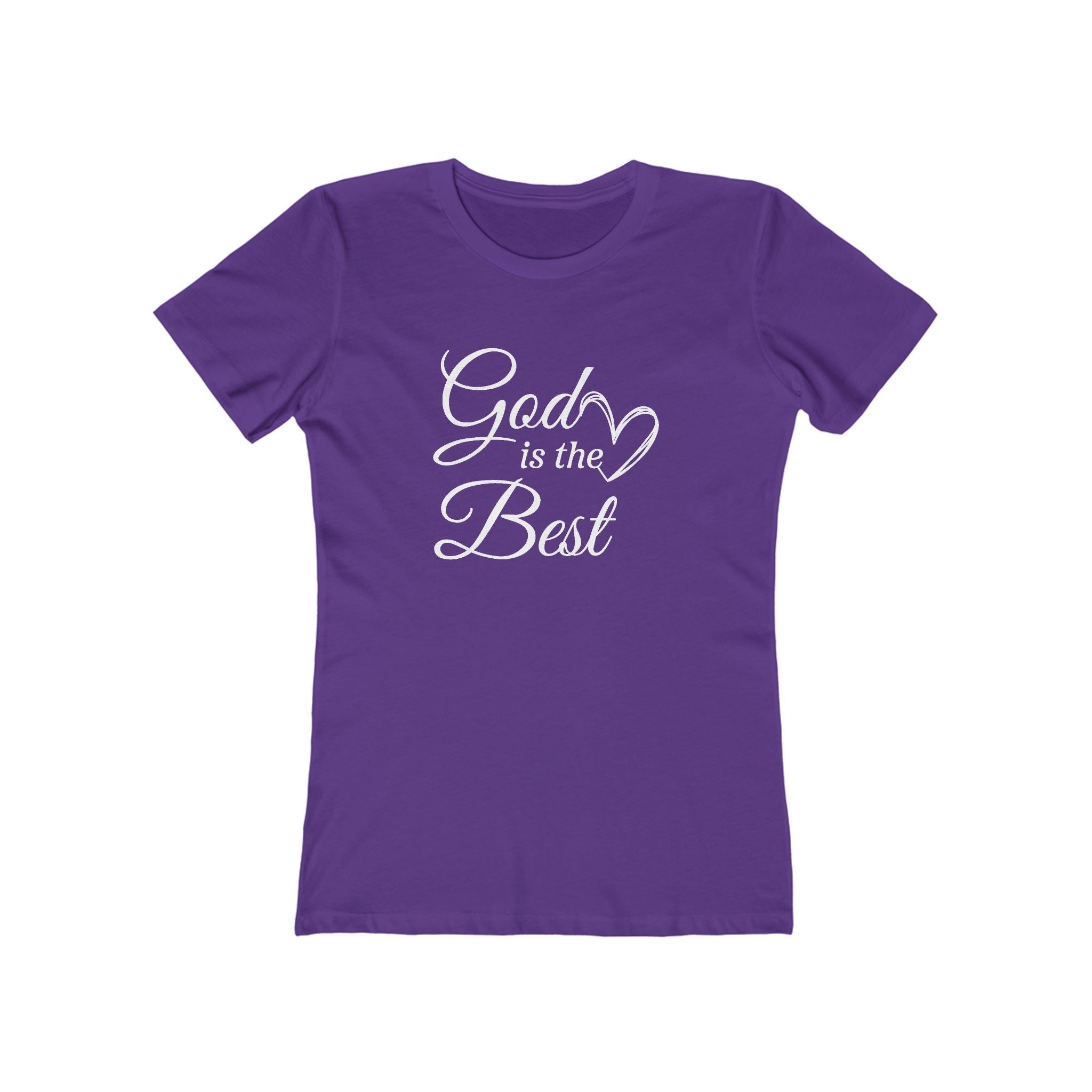 Faith Based Women's T-Shirt - God is the Best | T-Shirt by atgodanddesigns
