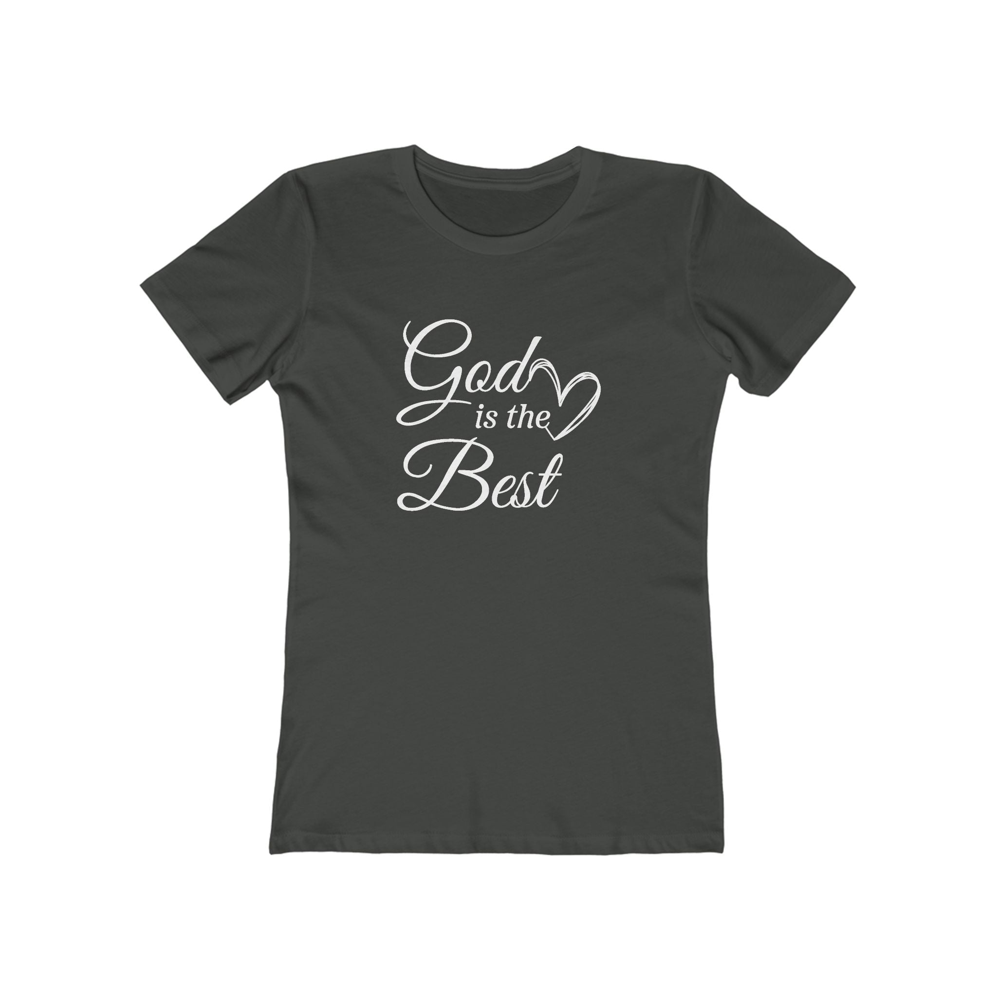 Faith Based Women's T-Shirt - God is the Best | T-Shirt by atgodanddesigns