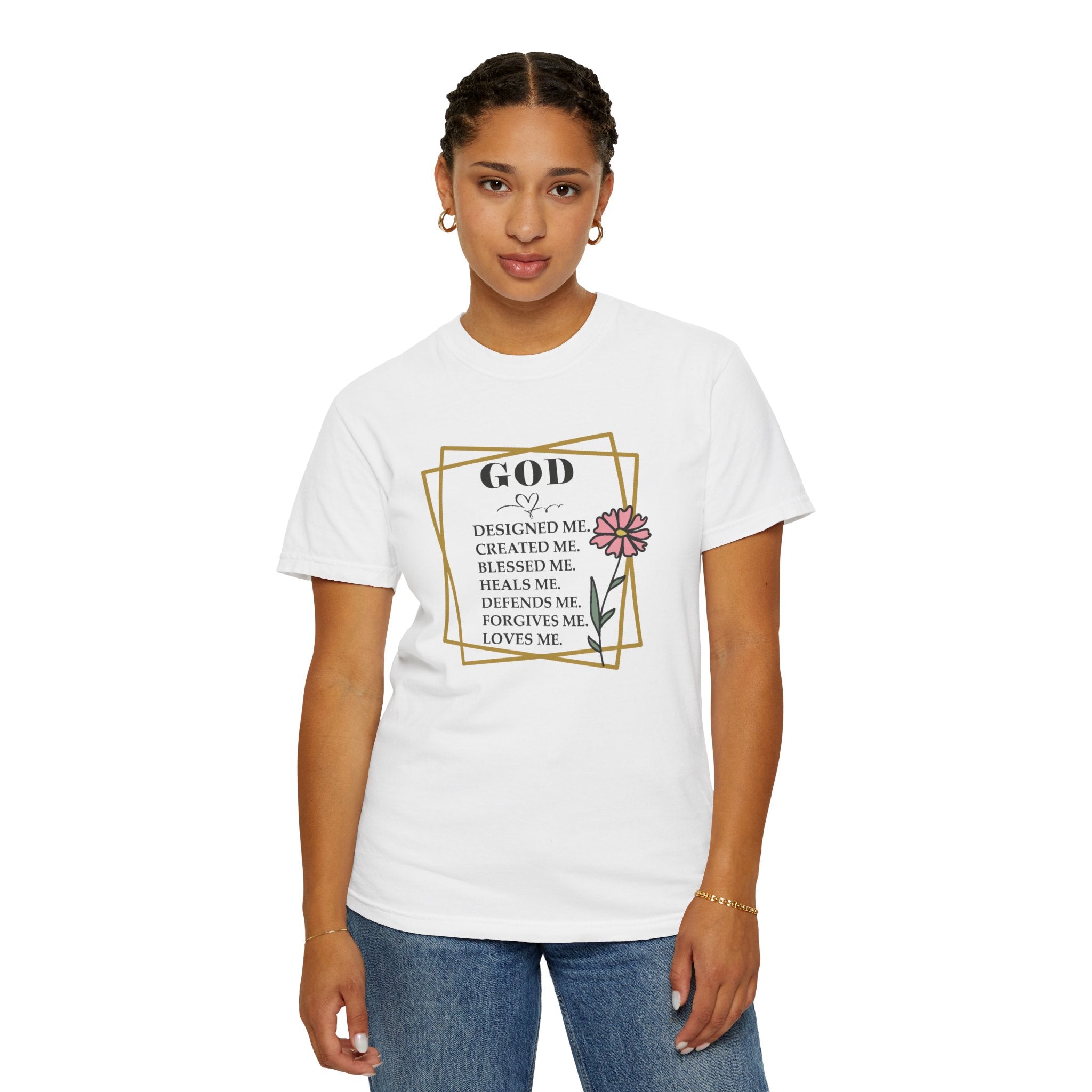 Faith Based Women's T-Shirt - God | T-Shirt by atgodanddesigns