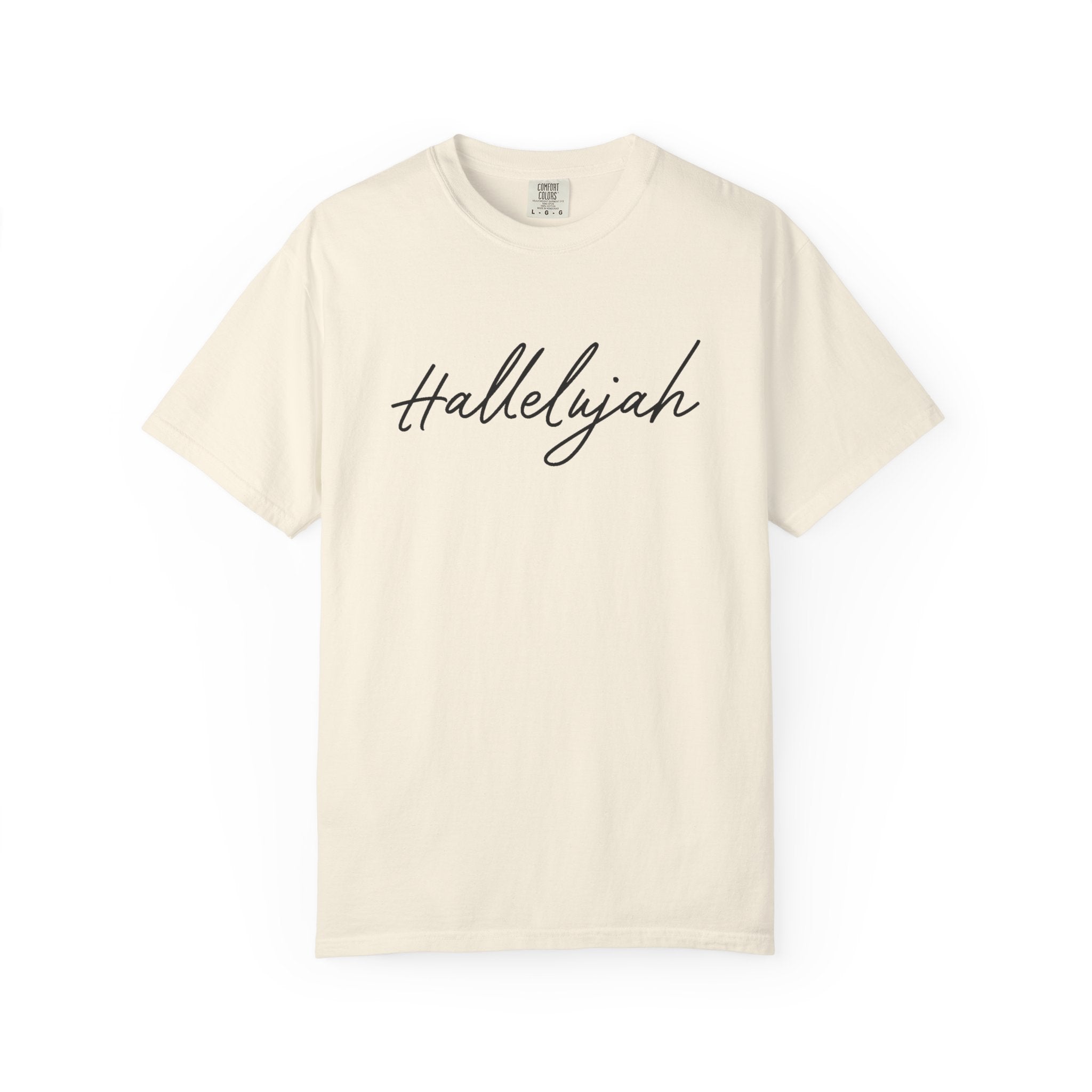 Faith Based Women's T-Shirt - Hallelujah | T-Shirt by atgodanddesigns