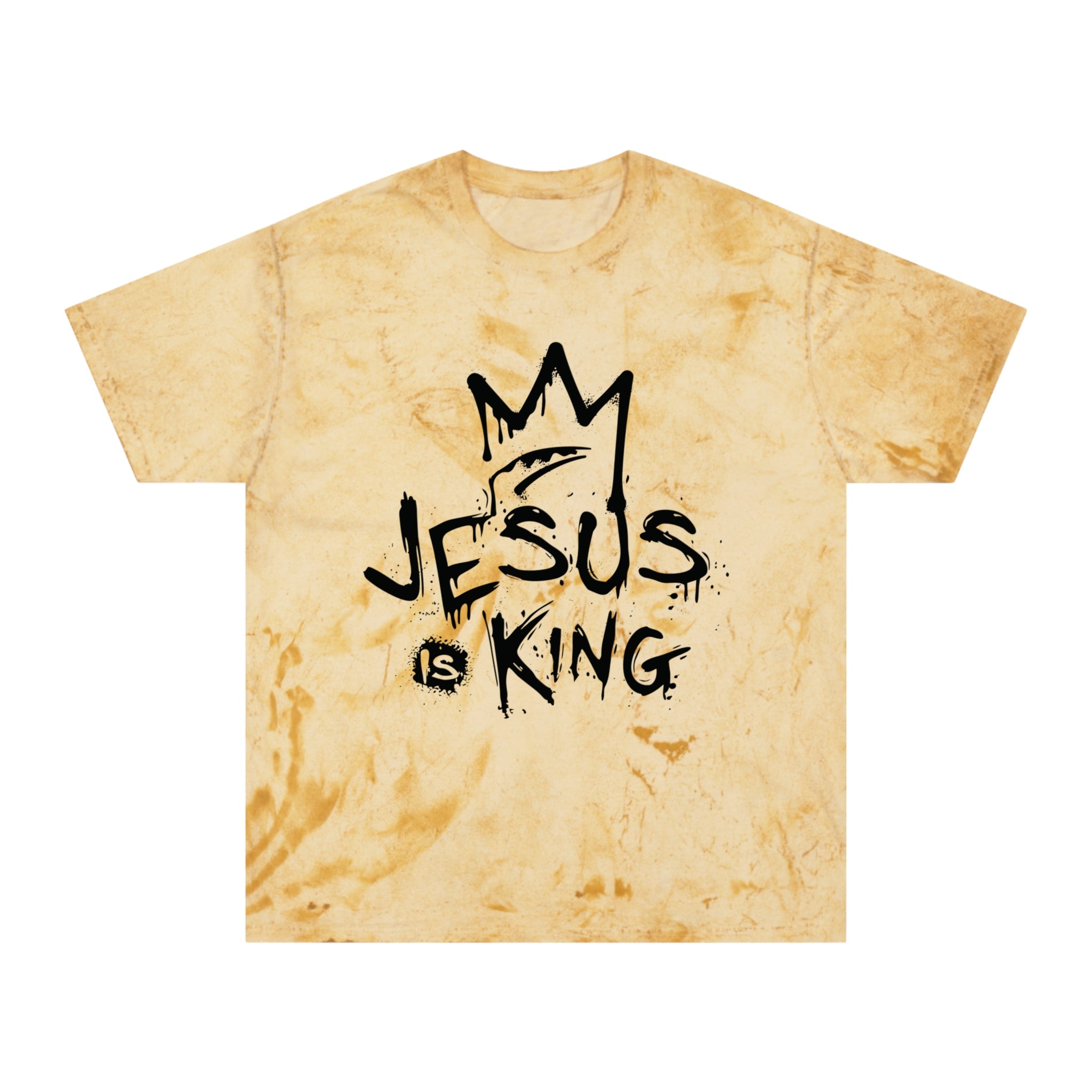 Faith Based Women's T-Shirt - Jesus is King | T-Shirt by atgodanddesigns