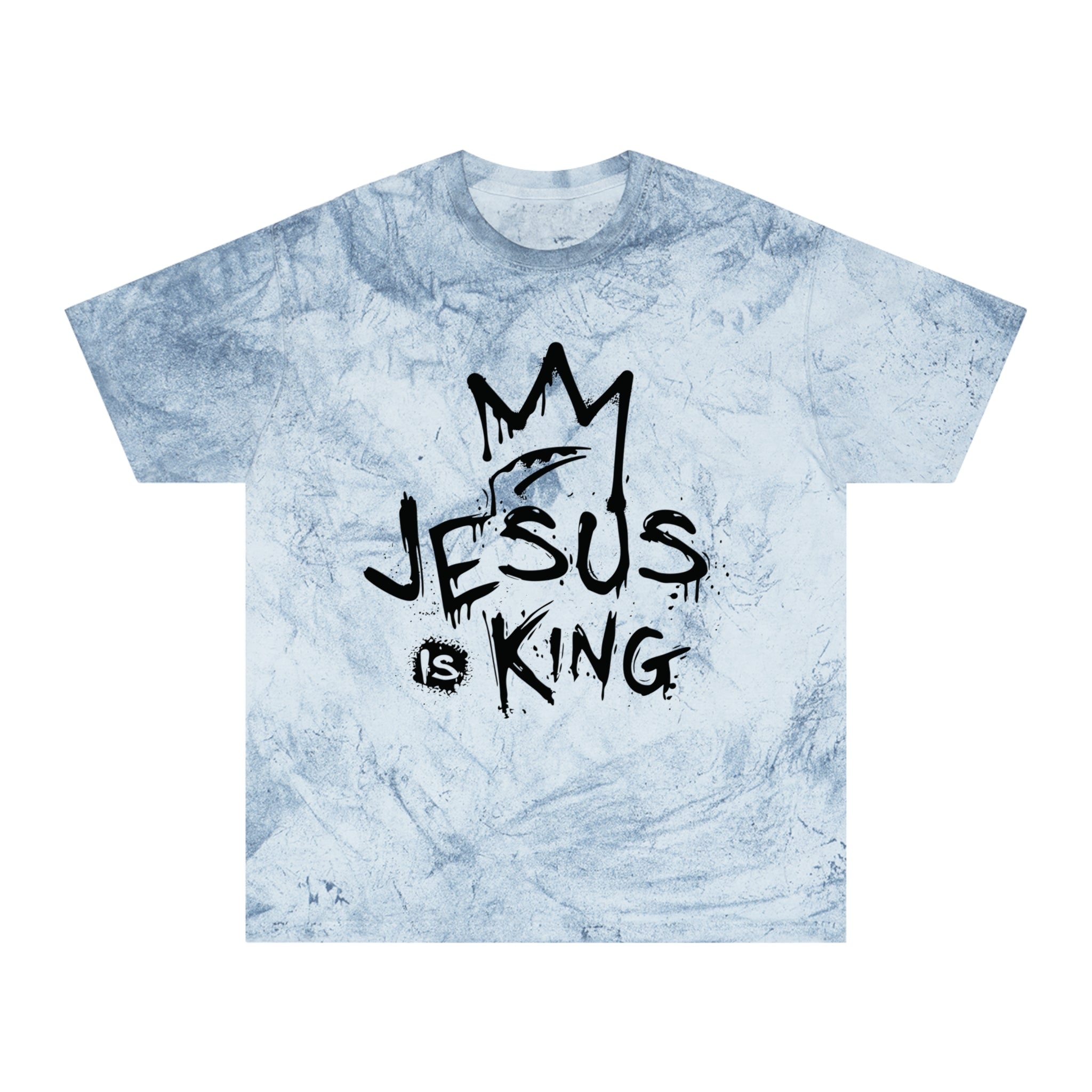 Faith Based Women's T-Shirt - Jesus is King | T-Shirt by atgodanddesigns