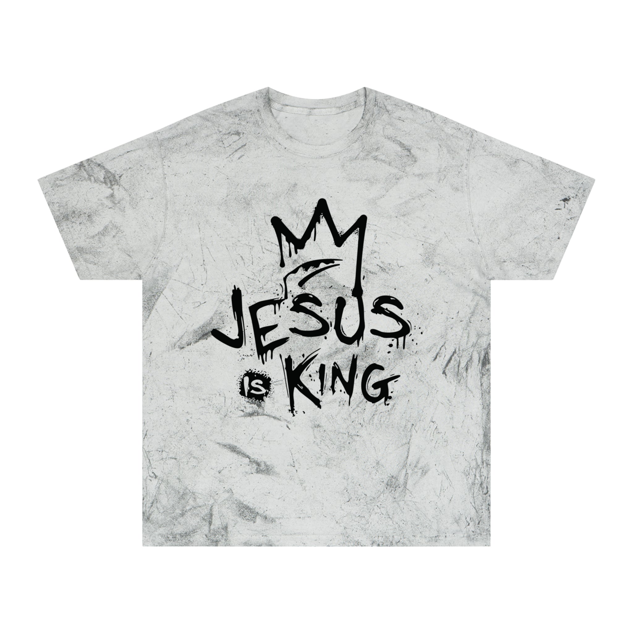 Faith Based Women's T-Shirt - Jesus is King | T-Shirt by atgodanddesigns