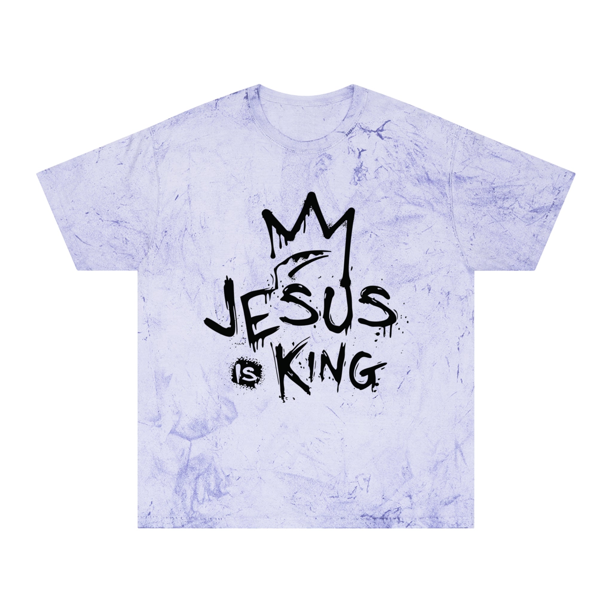Faith Based Women's T-Shirt - Jesus is King | T-Shirt by atgodanddesigns