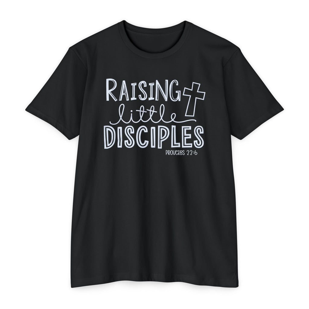 Faith Based Women's T-Shirt - Raising Little Disciples | T-Shirt by atgodanddesigns