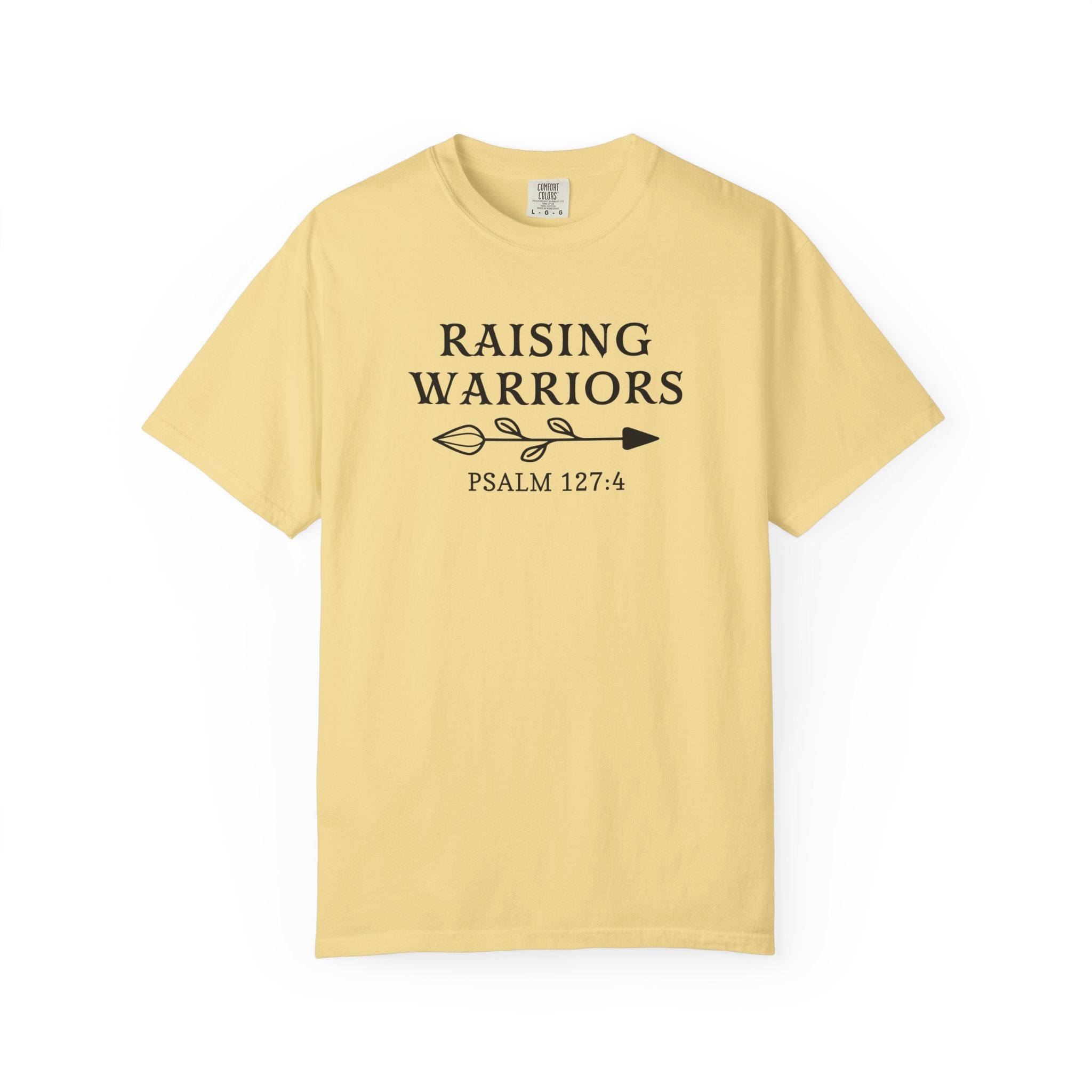 Faith Based Women's T-Shirt - Raising Warriors | T-Shirt by atgodanddesigns