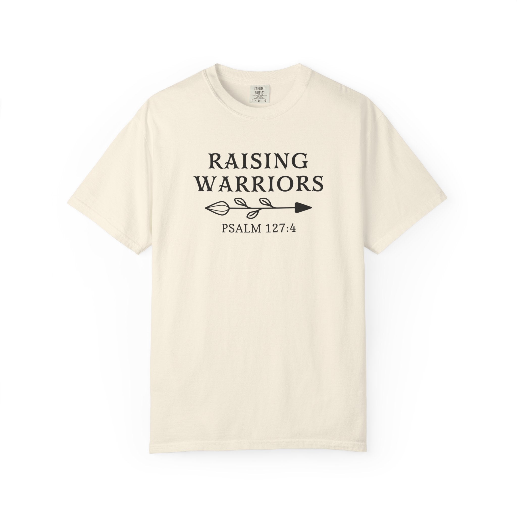 Faith Based Women's T-Shirt - Raising Warriors | T-Shirt by atgodanddesigns