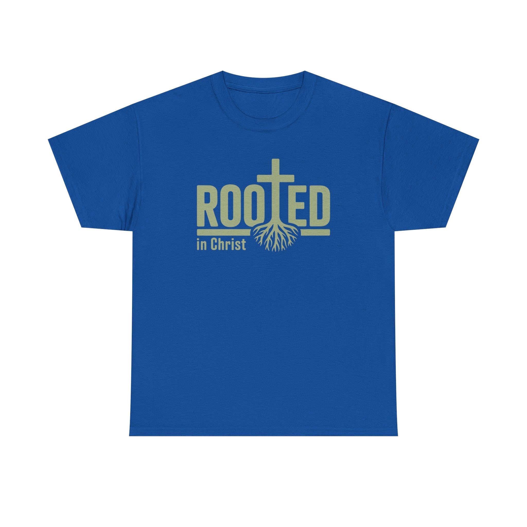Faith Based Women's T-Shirt - " Rooted In Christ" | T-Shirt by atgodanddesigns