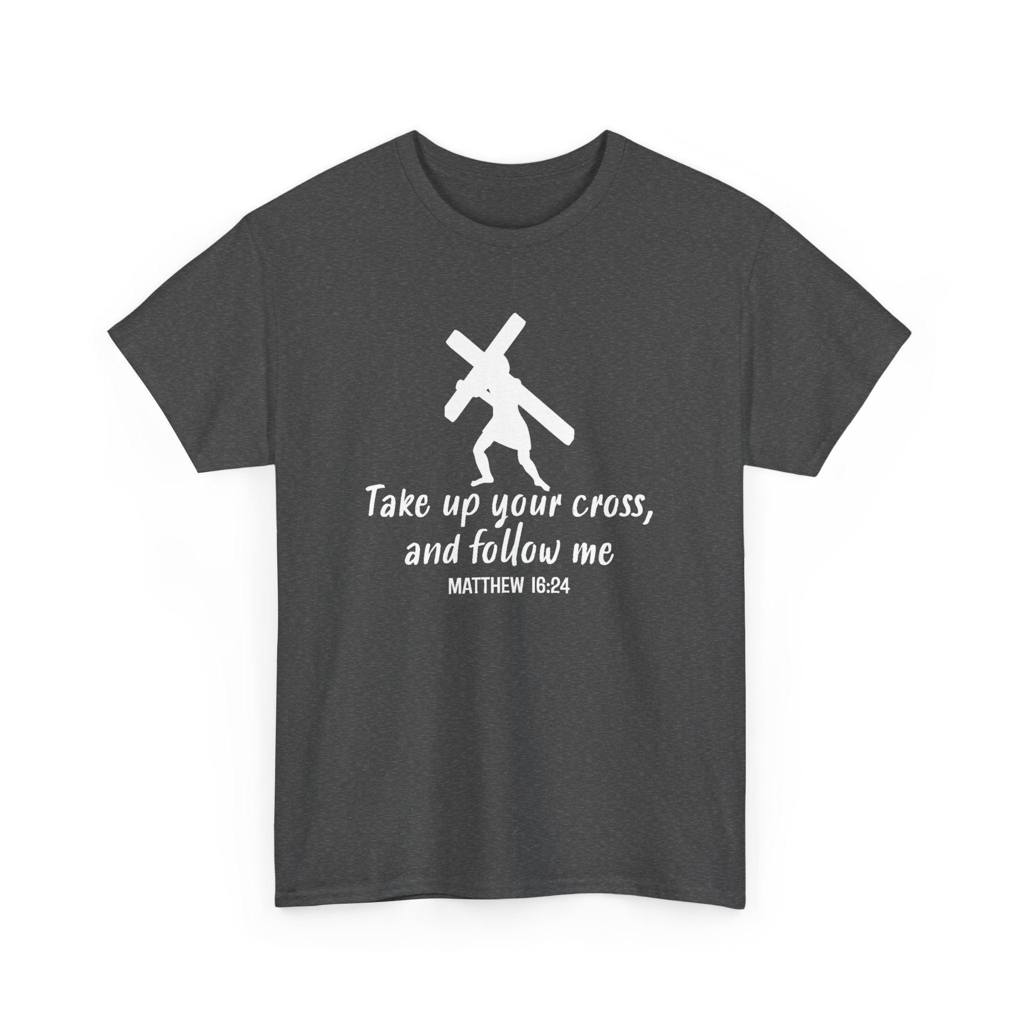 Faith Based Women's T-Shirt - Take up your cross | T-Shirt by atgodanddesigns