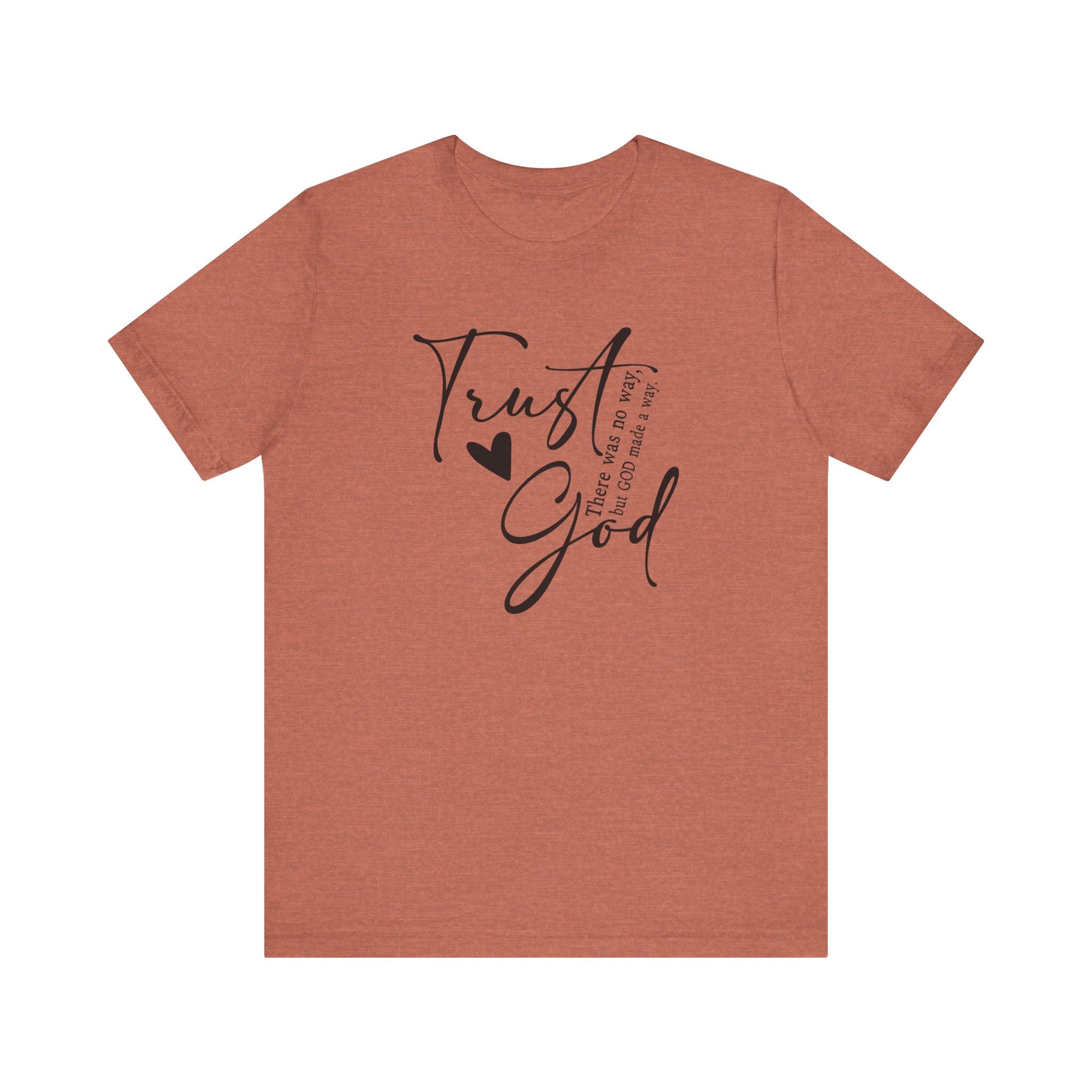 Faith Based Women's T-Shirt - "Trust God" | T-Shirt by atgodanddesigns