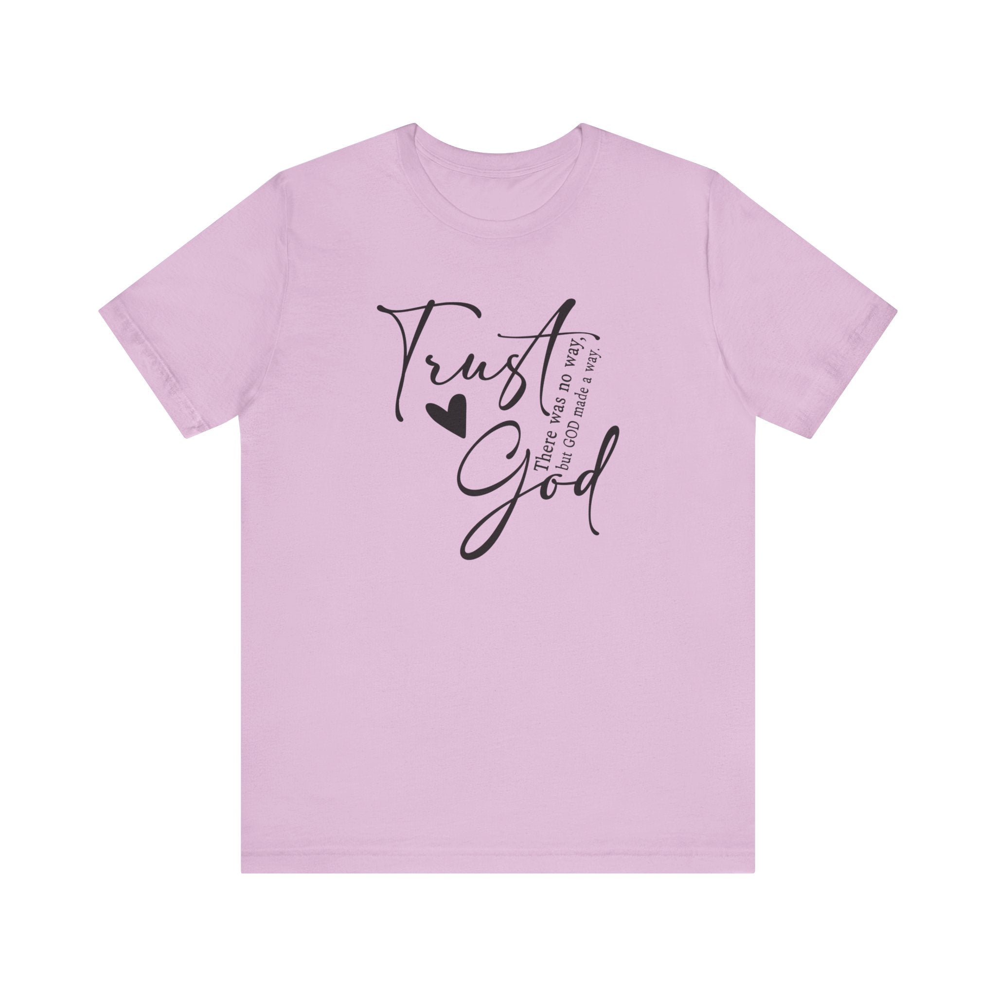 Faith Based Women's T-Shirt - "Trust God" | T-Shirt by atgodanddesigns