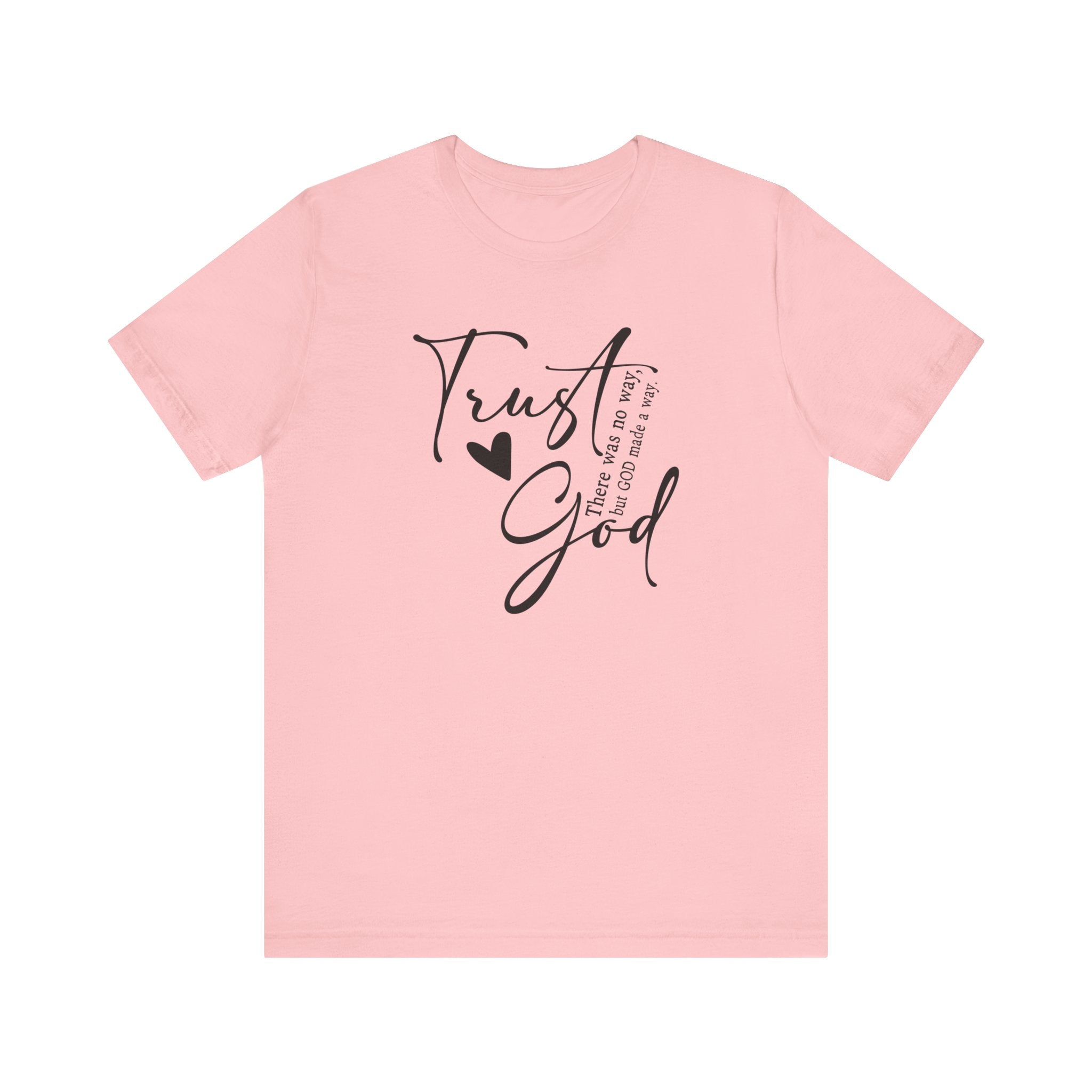 Faith Based Women's T-Shirt - "Trust God" | T-Shirt by atgodanddesigns