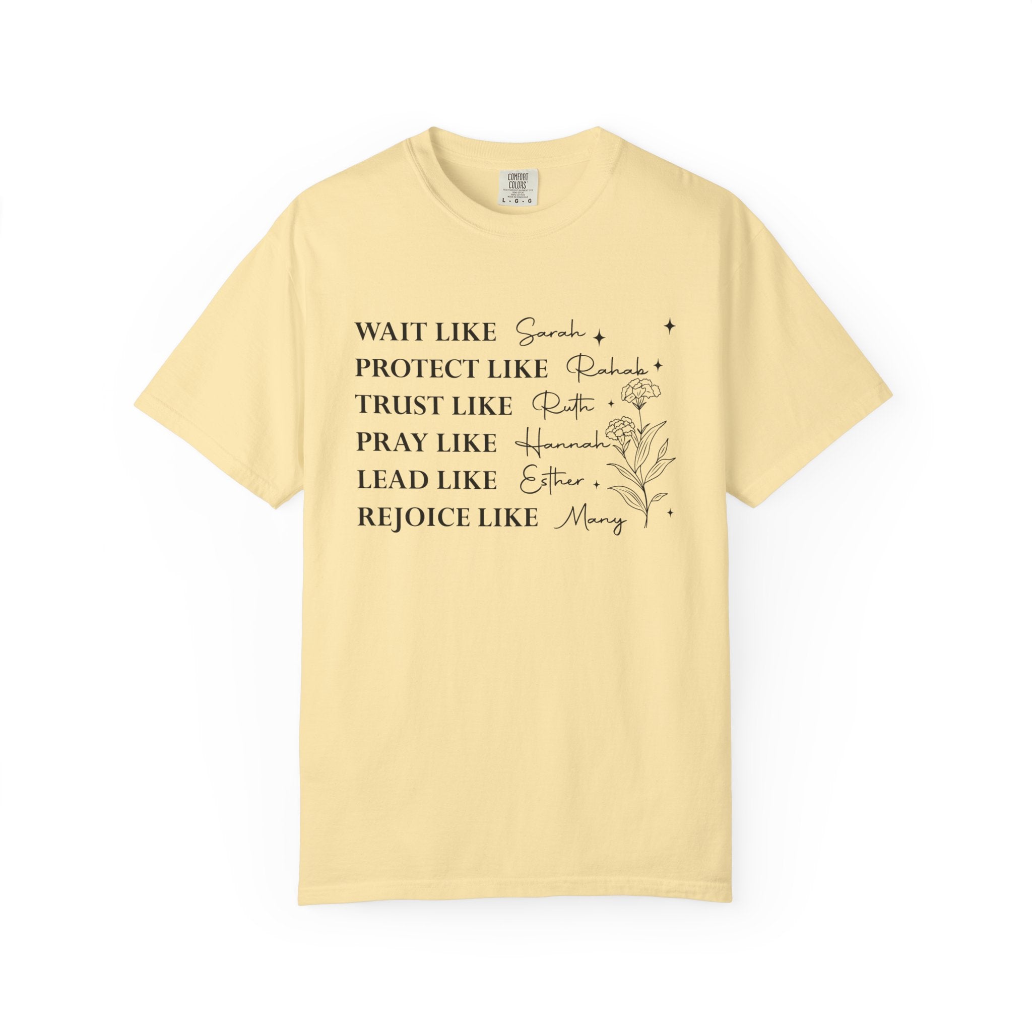 Faith Based Women's T-Shirt - Women Of The Bible | T-Shirt by atgodanddesigns
