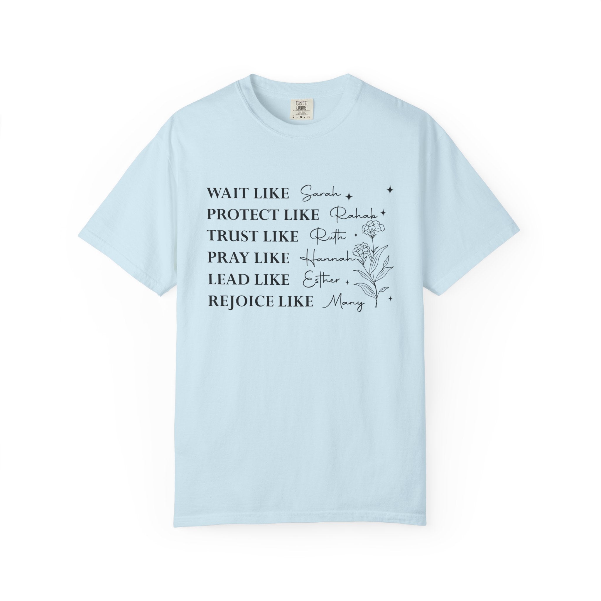 Faith Based Women's T-Shirt - Women Of The Bible | T-Shirt by atgodanddesigns