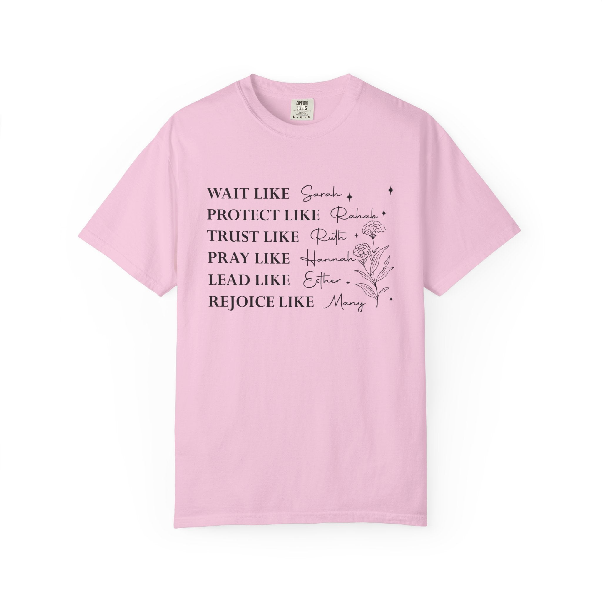Faith Based Women's T-Shirt - Women Of The Bible | T-Shirt by atgodanddesigns