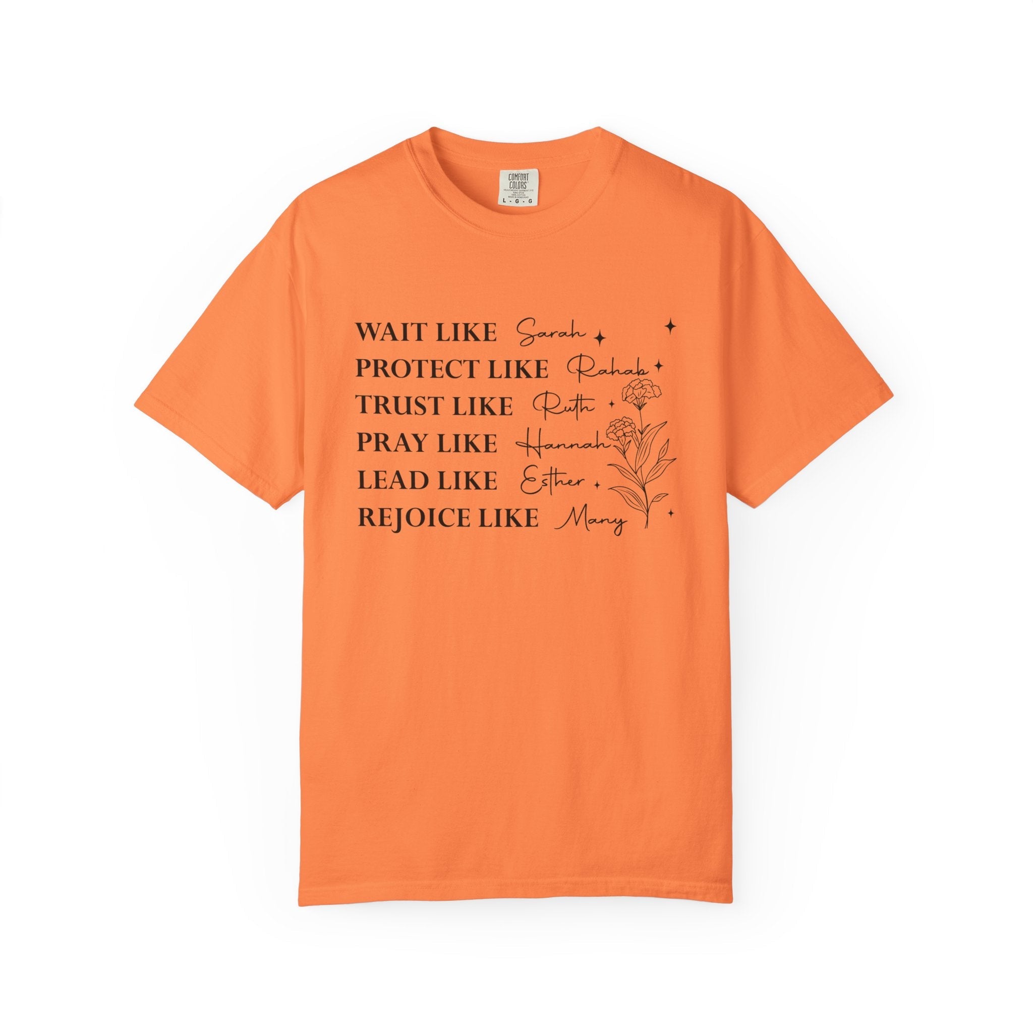 Faith Based Women's T-Shirt - Women Of The Bible | T-Shirt by atgodanddesigns