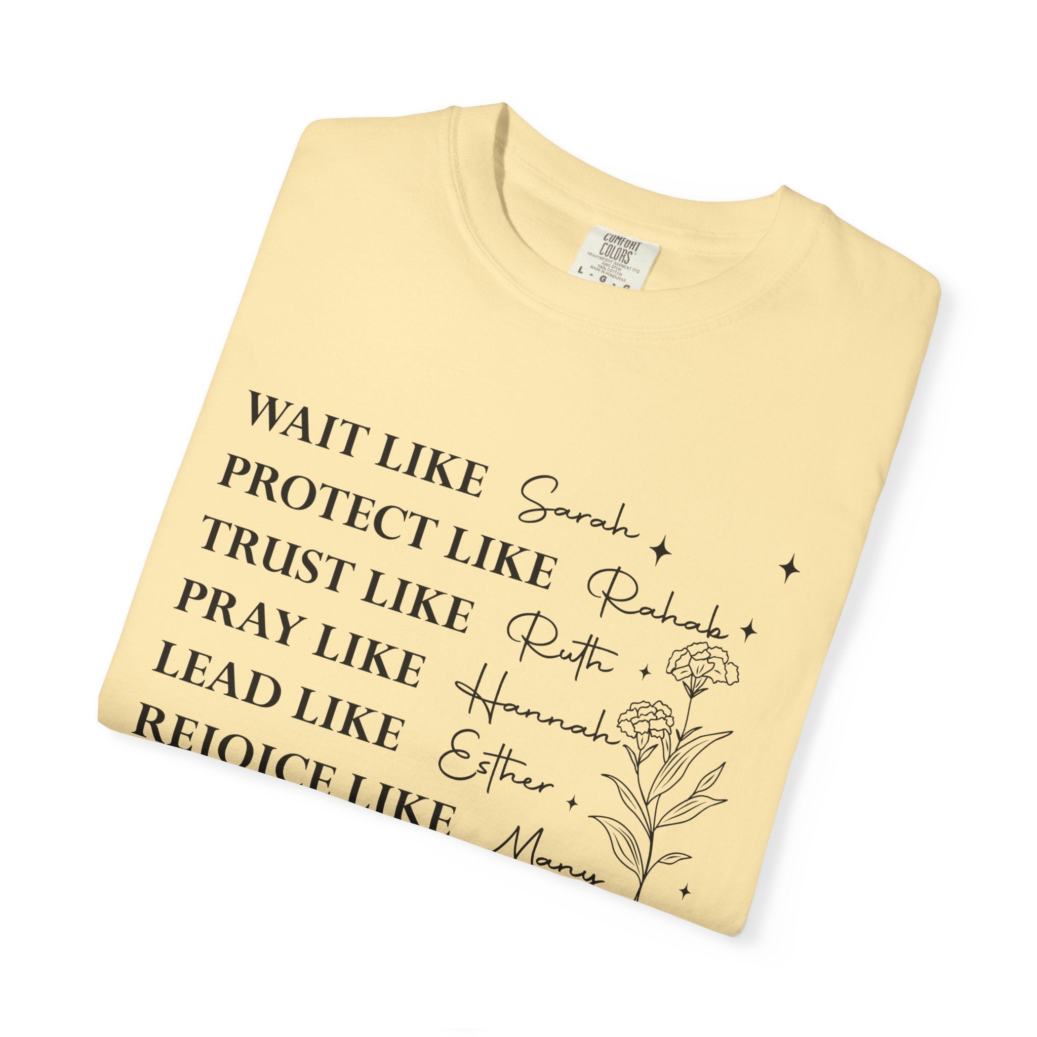 Faith Based Women's T-Shirt - Women Of The Bible | T-Shirt by atgodanddesigns