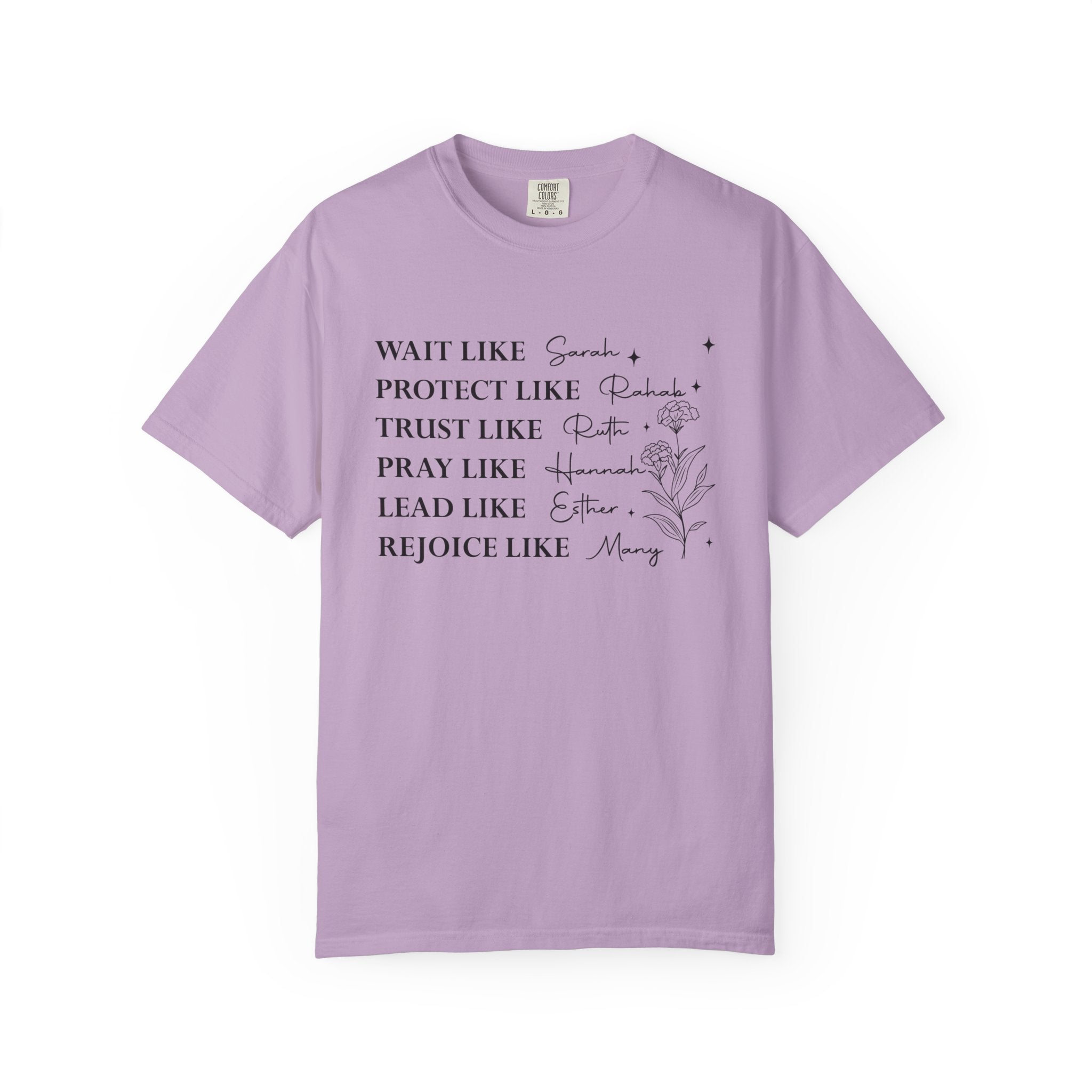 Faith Based Women's T-Shirt - Women Of The Bible | T-Shirt by atgodanddesigns